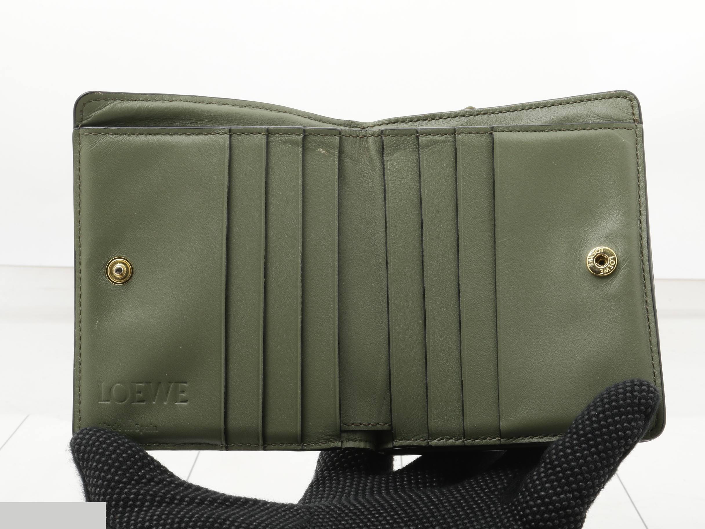 Puzzle Bi-fold Wallet, Slim, Calfskin — view 4