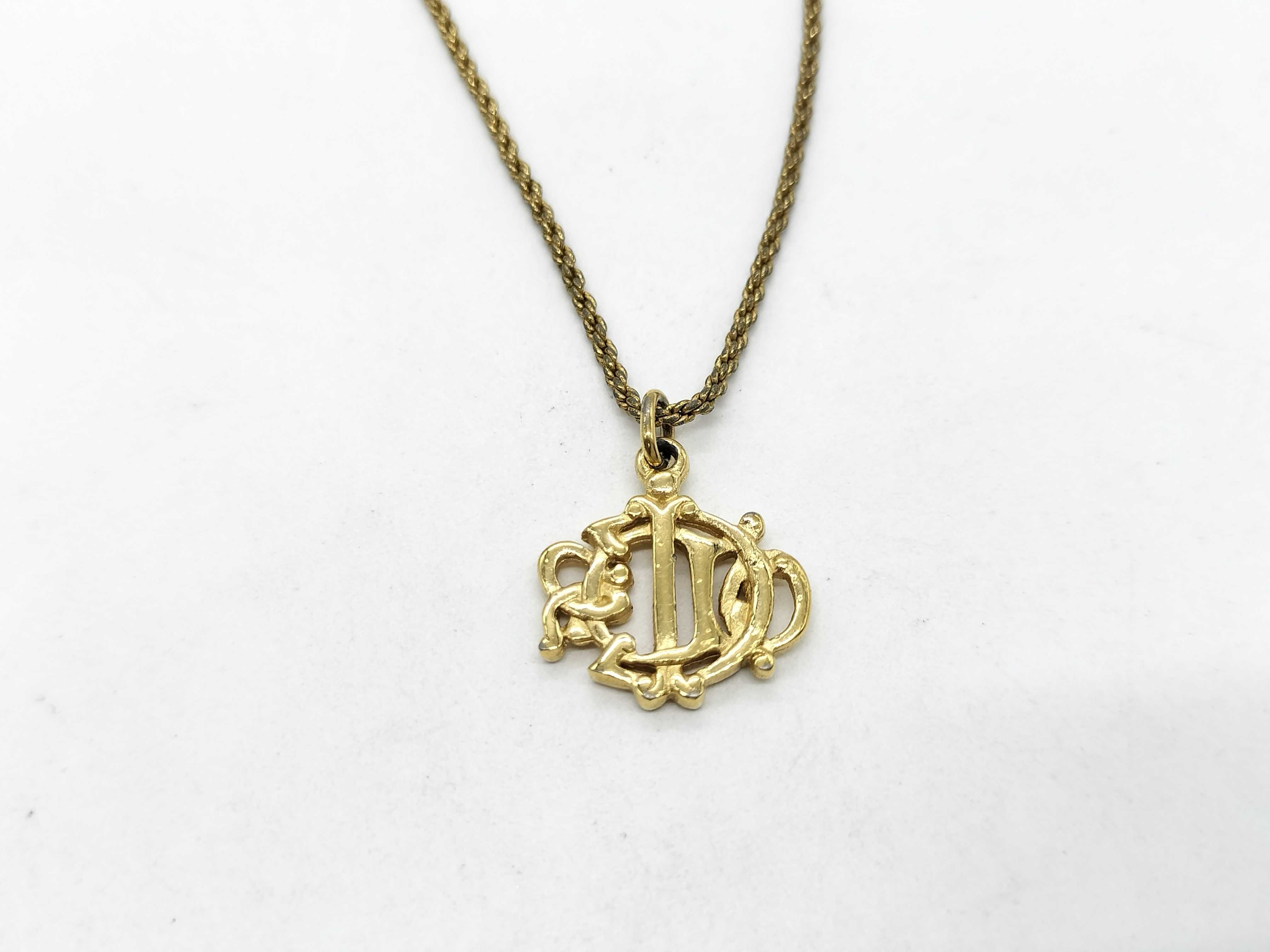 Gold Logo Necklace — view 2