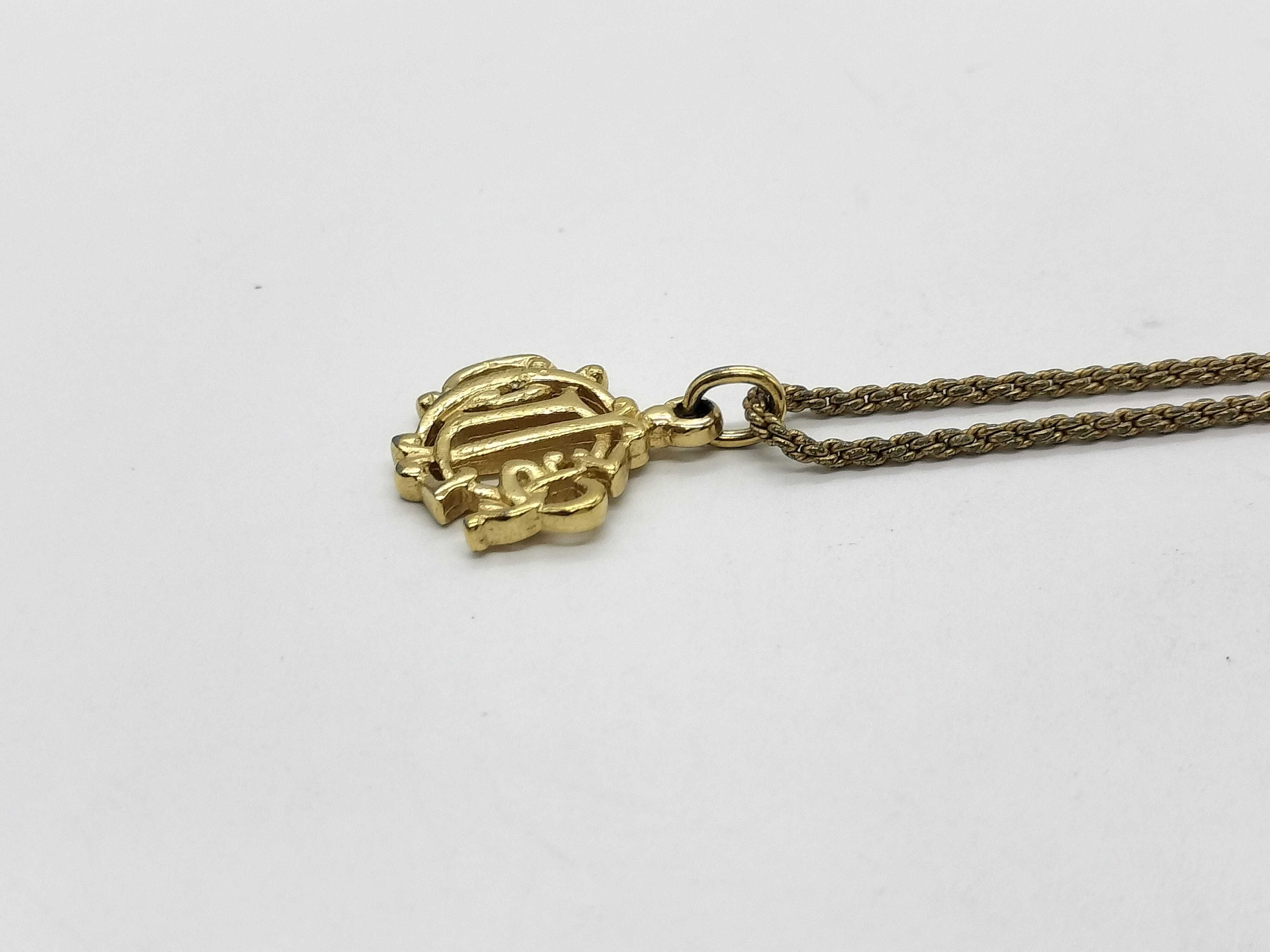 Gold Logo Necklace — view 3