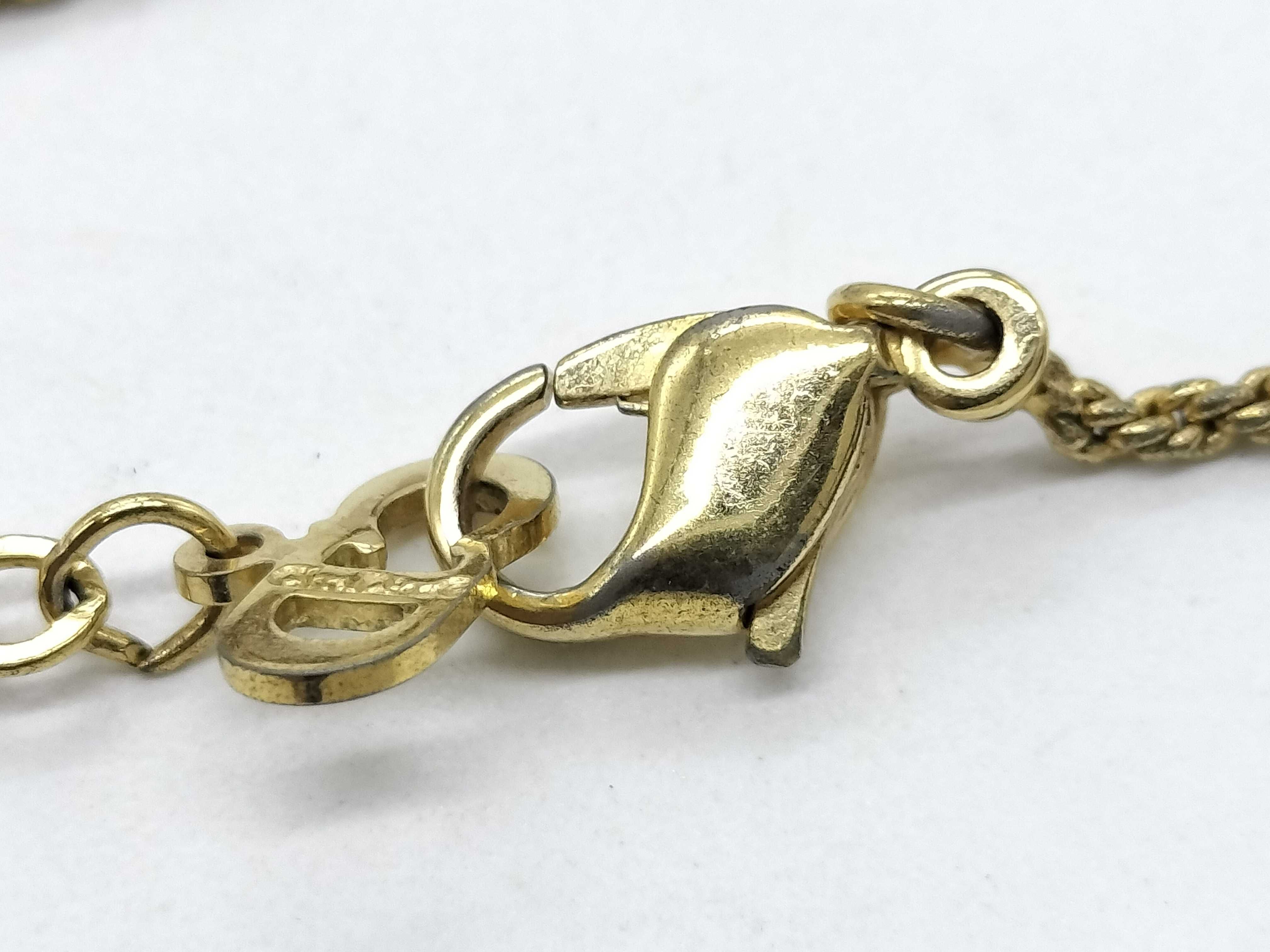 Gold Logo Necklace — view 4