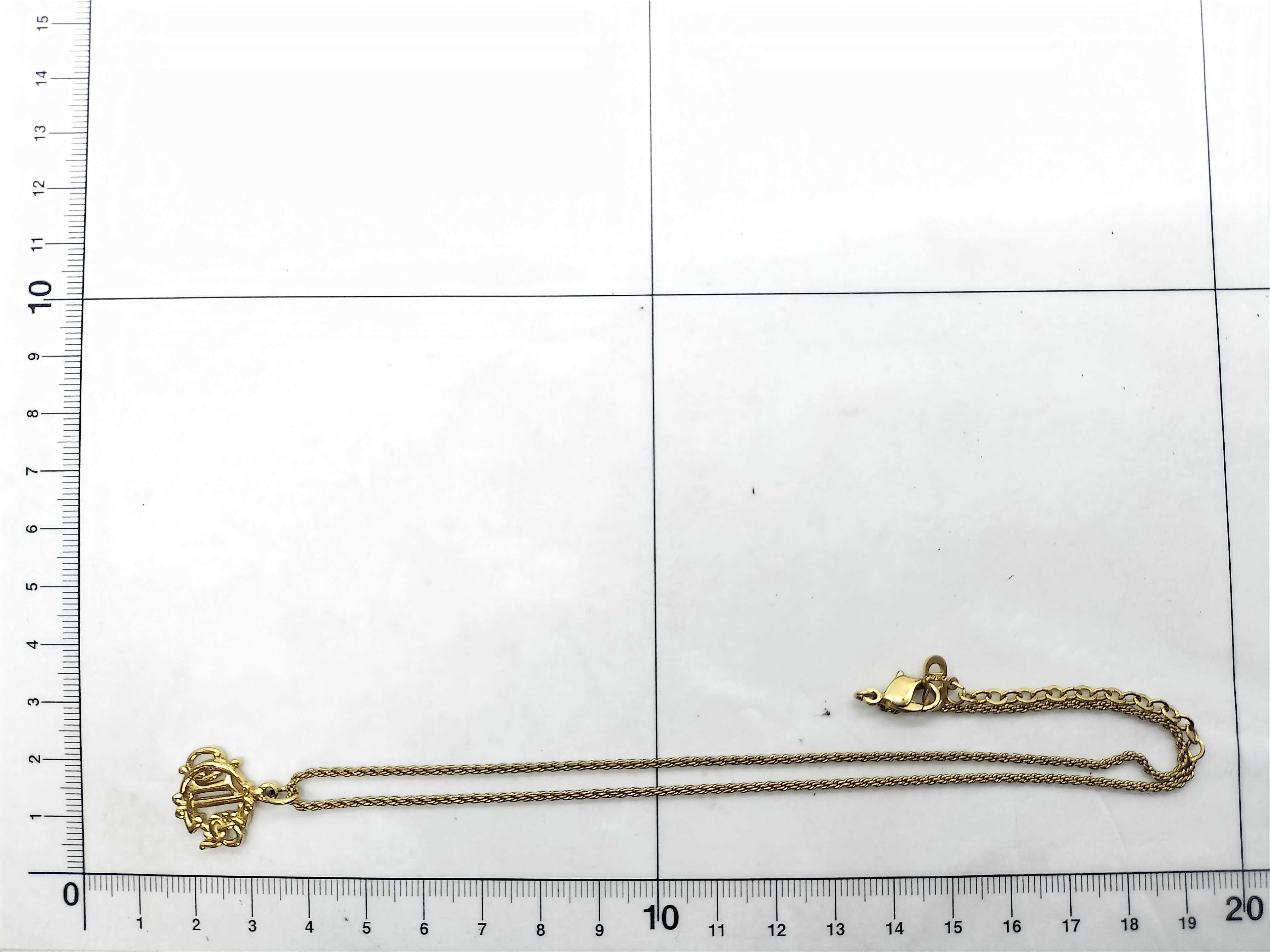 Gold Logo Necklace — view 6