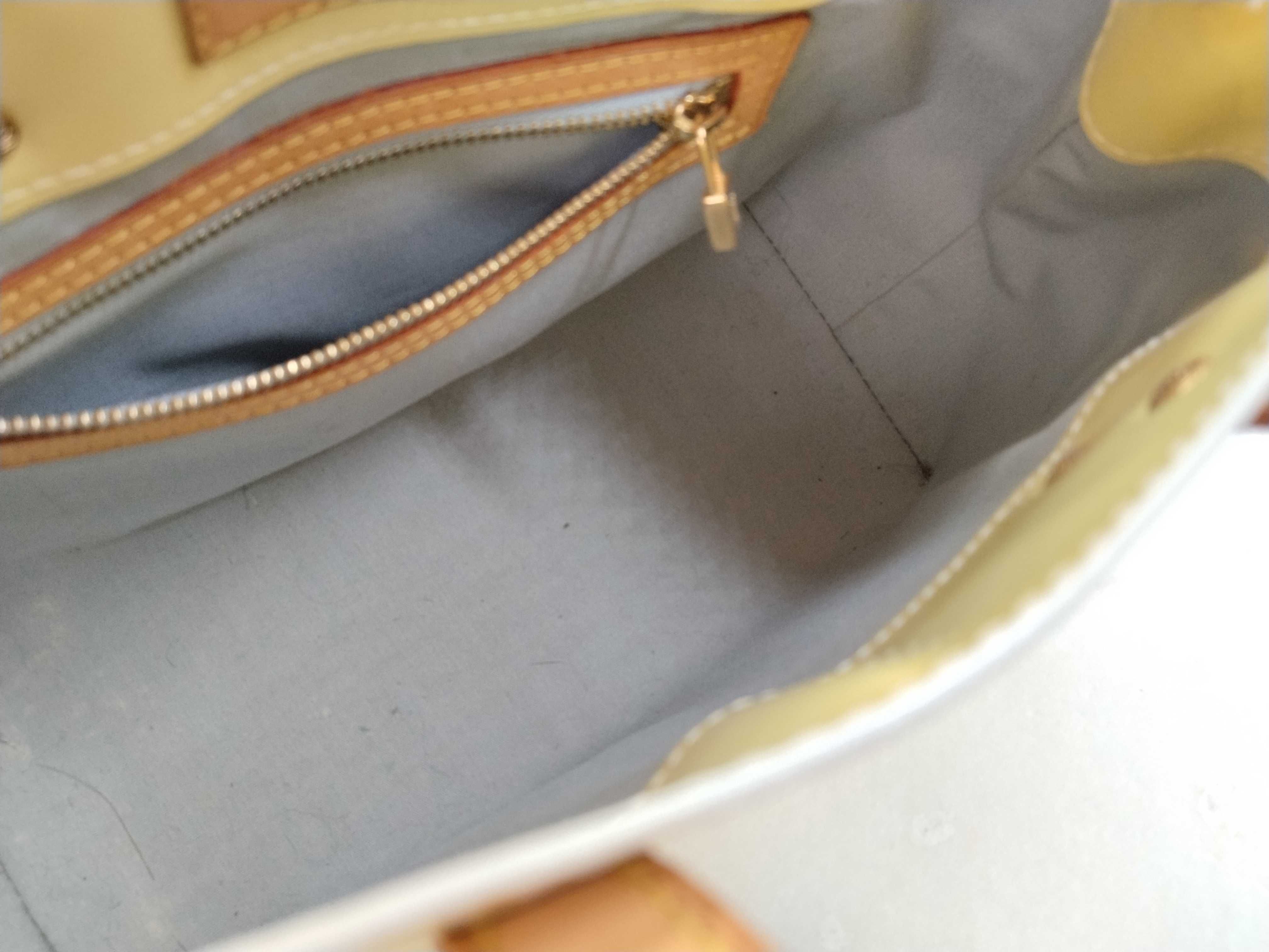 Vernis M91144 Lead PM Yellow Handbag — view 8