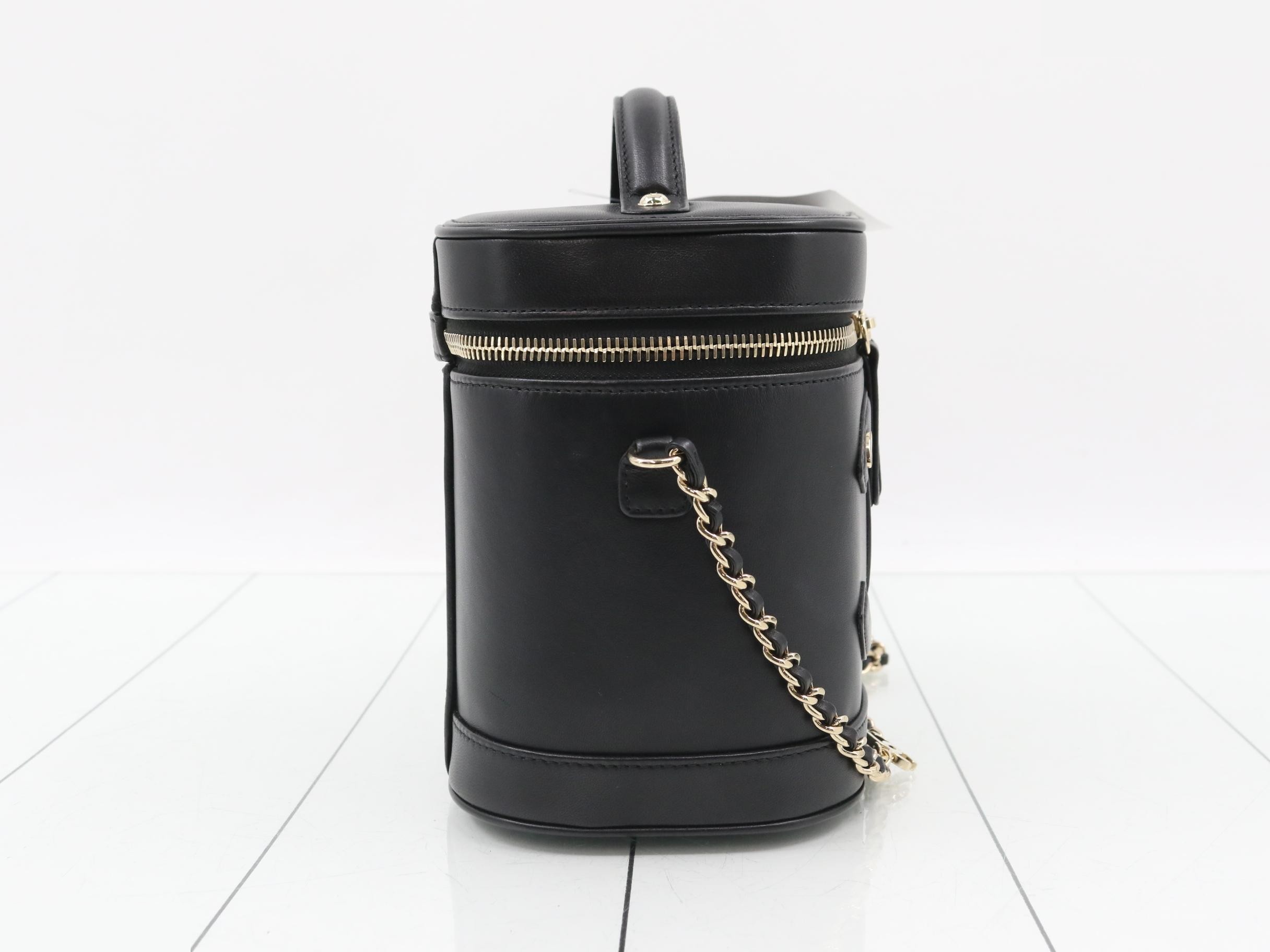 Coco Mark Lambskin Vanity Bag — view 4