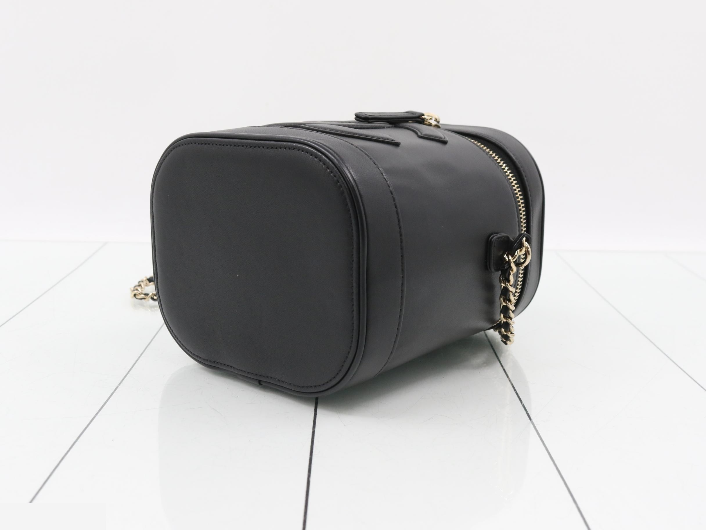 Coco Mark Lambskin Vanity Bag — view 6