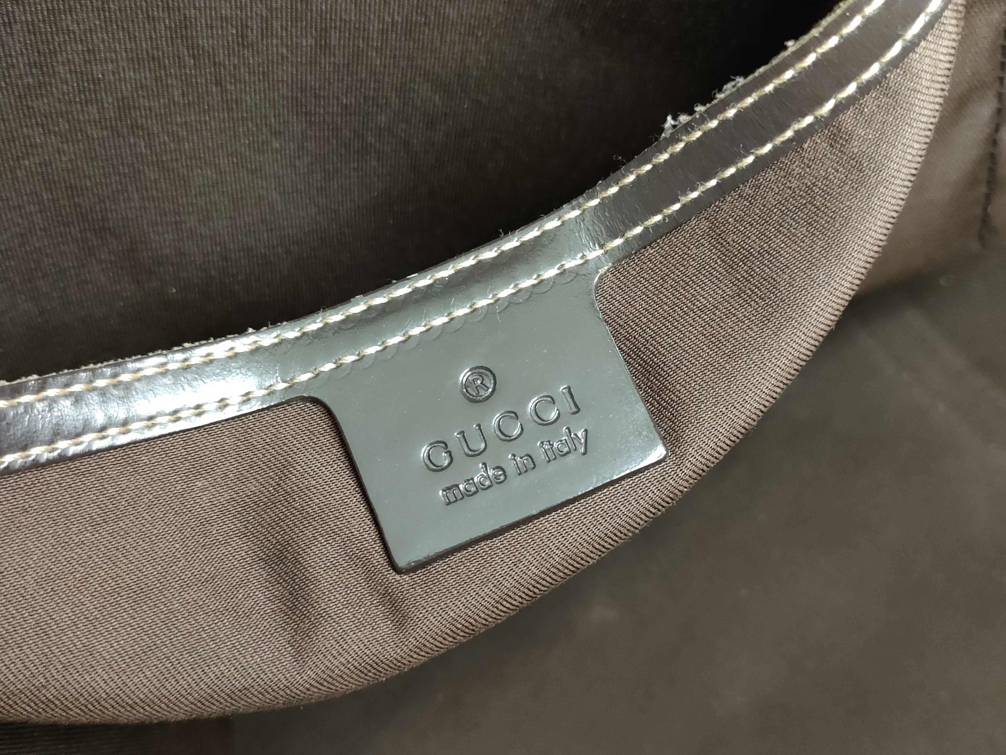 GG Supreme Tote Bag, Dark Brown — view 11