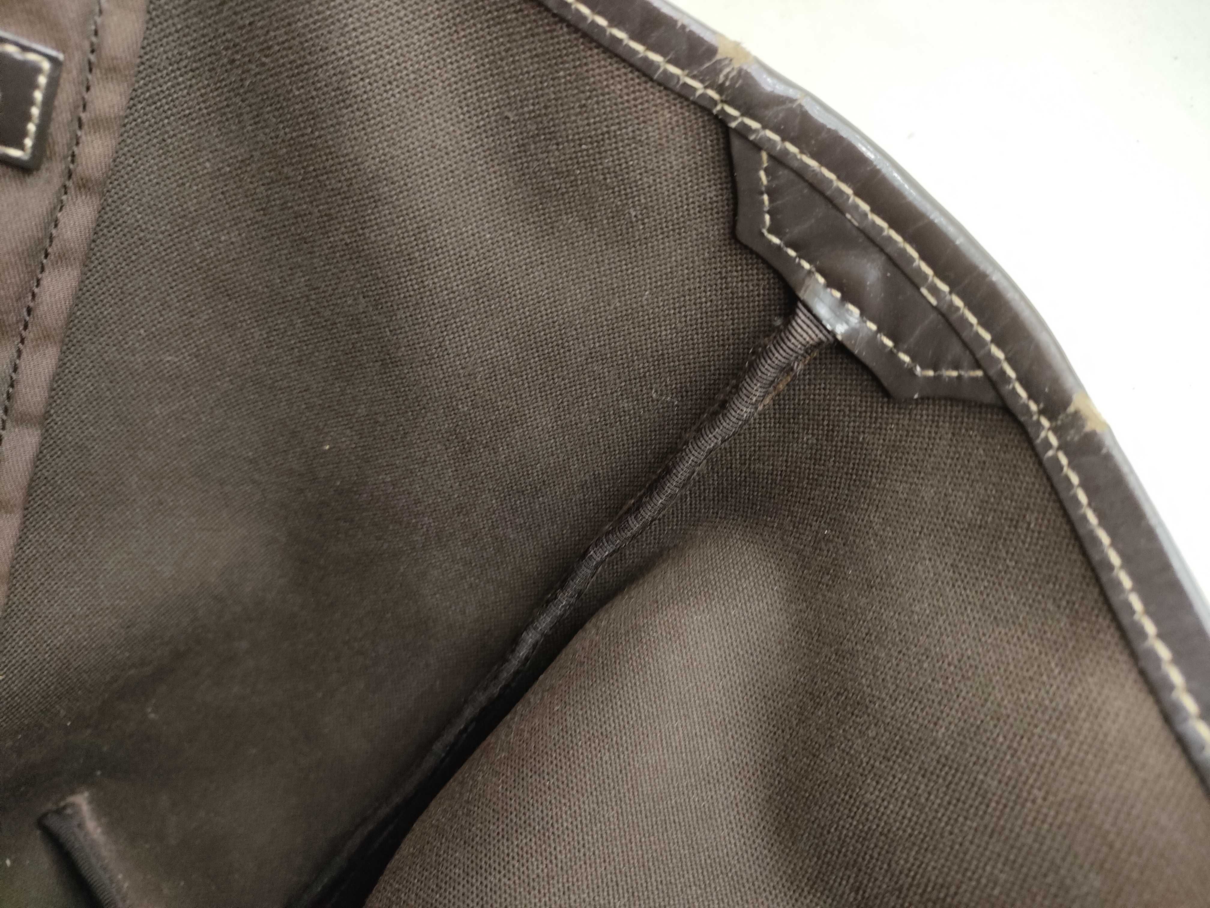 GG Supreme Tote Bag, Dark Brown — view 8