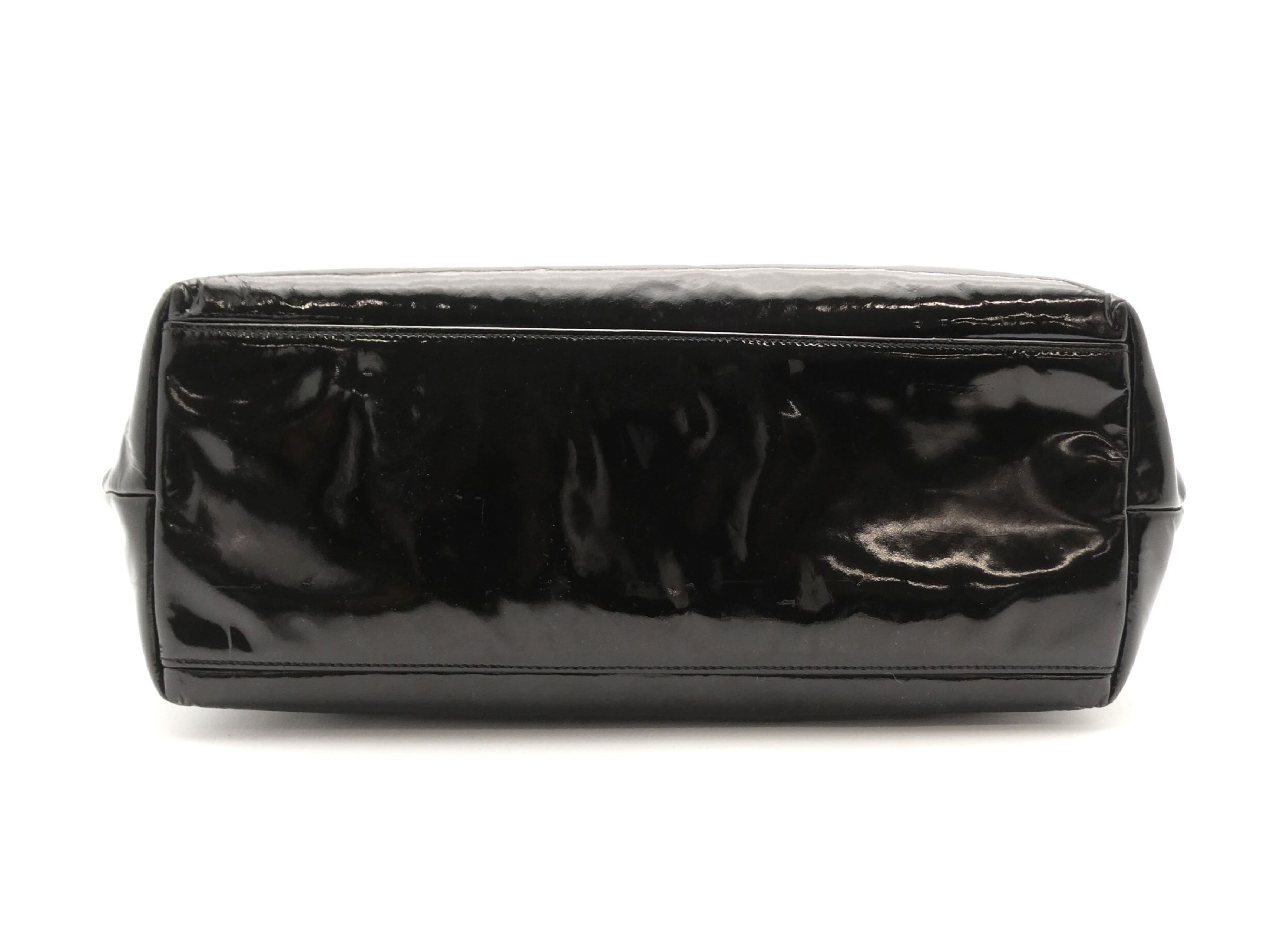 Coco Mark Enamel Chain Shoulder Bag — view 5