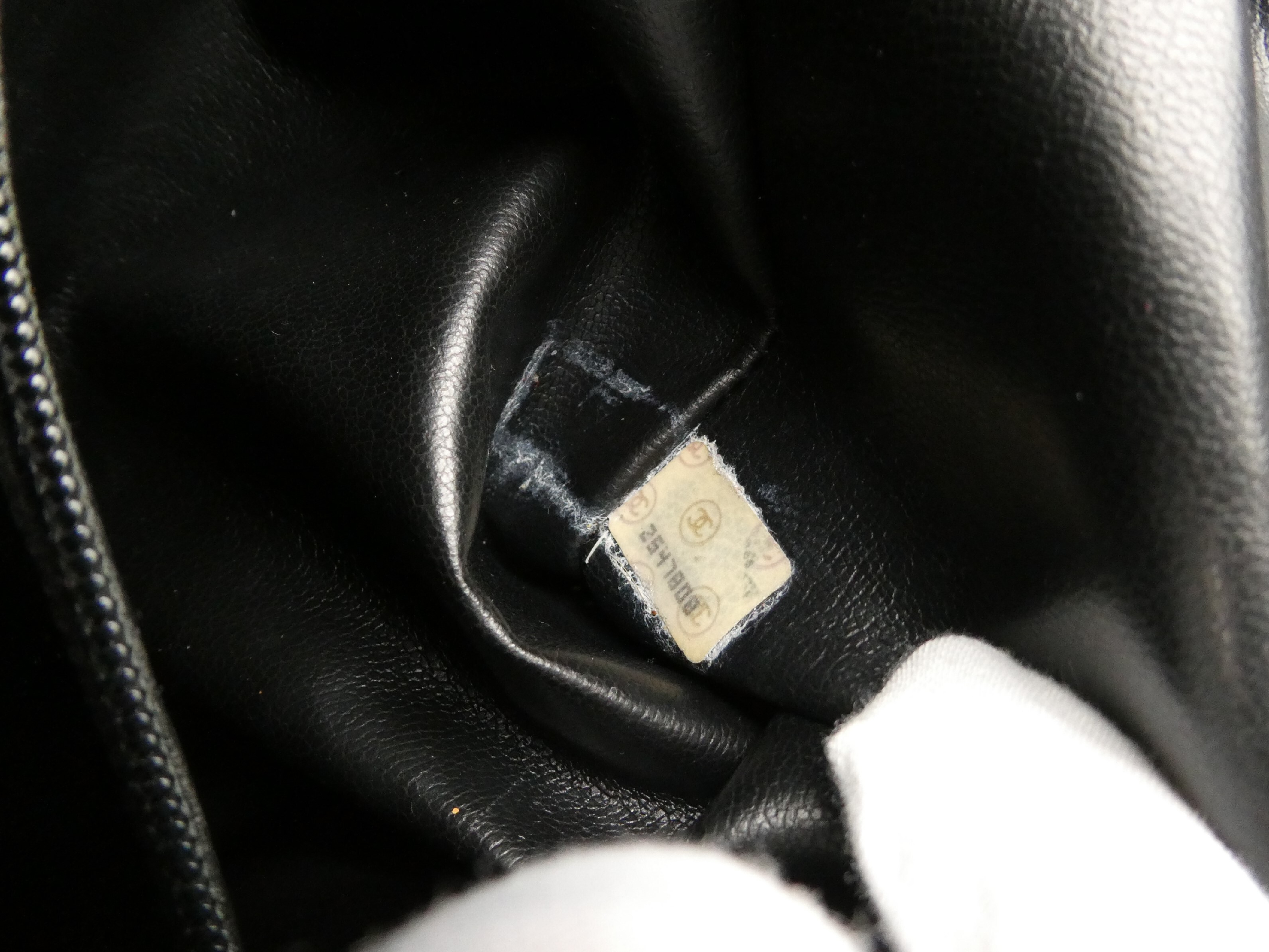 Coco Mark Enamel Chain Shoulder Bag — view 9