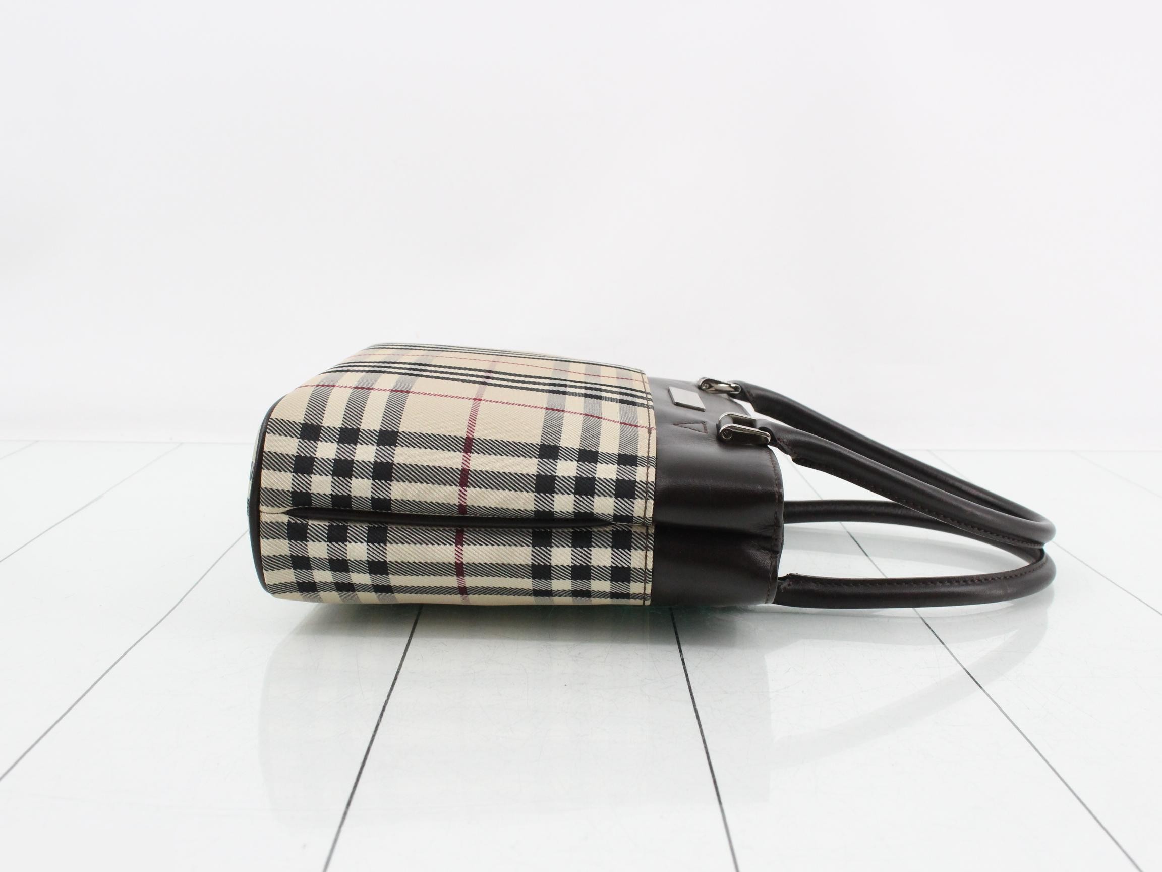 Nova Check bag/handbag with box — view 3