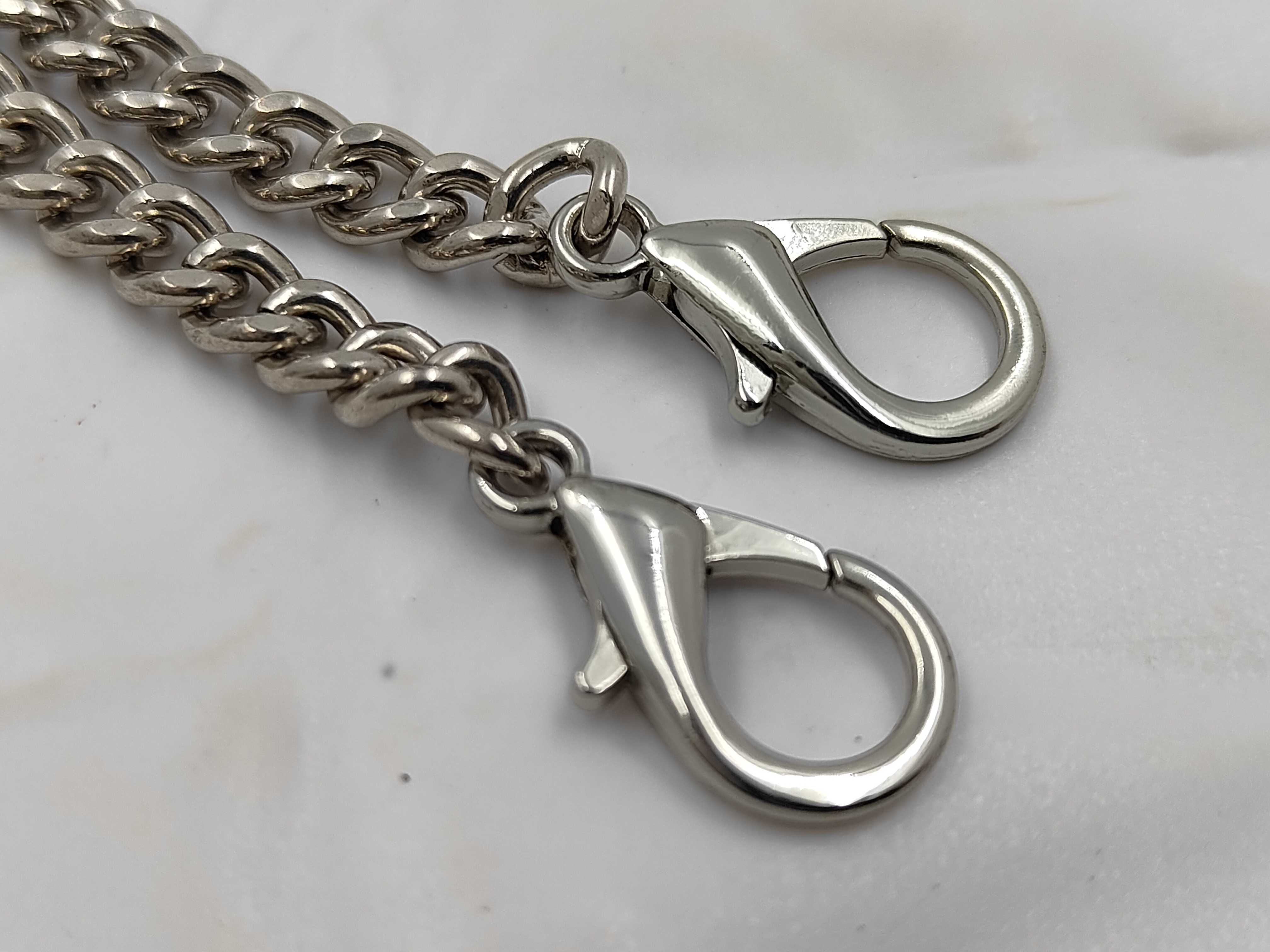 Chain Necklace with Triangle Logo — view 5