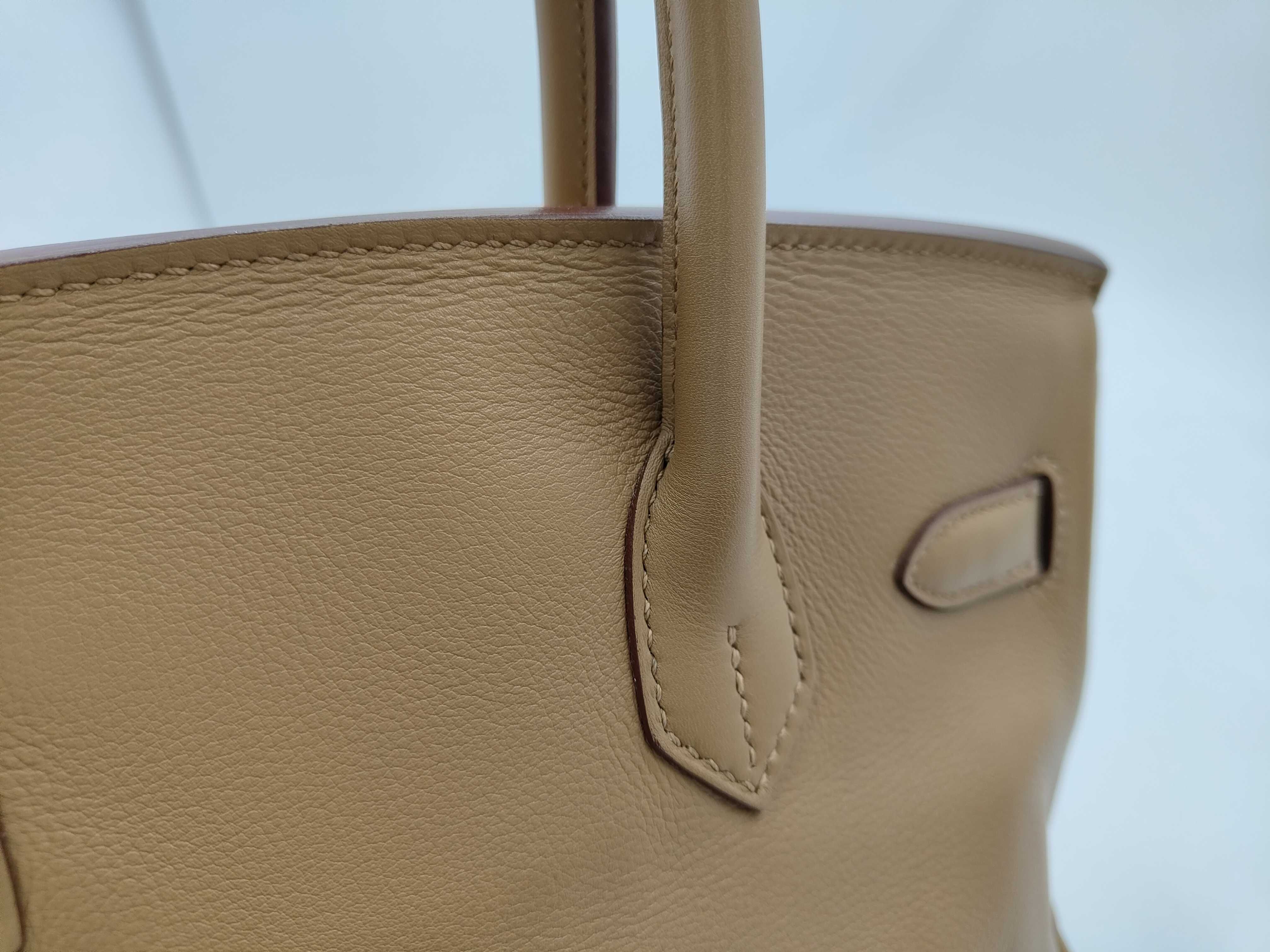 Birkin 30 Swift Biscuit N2010 Includes dust bag, padlock, key, and clochette. Handbag. — view 5