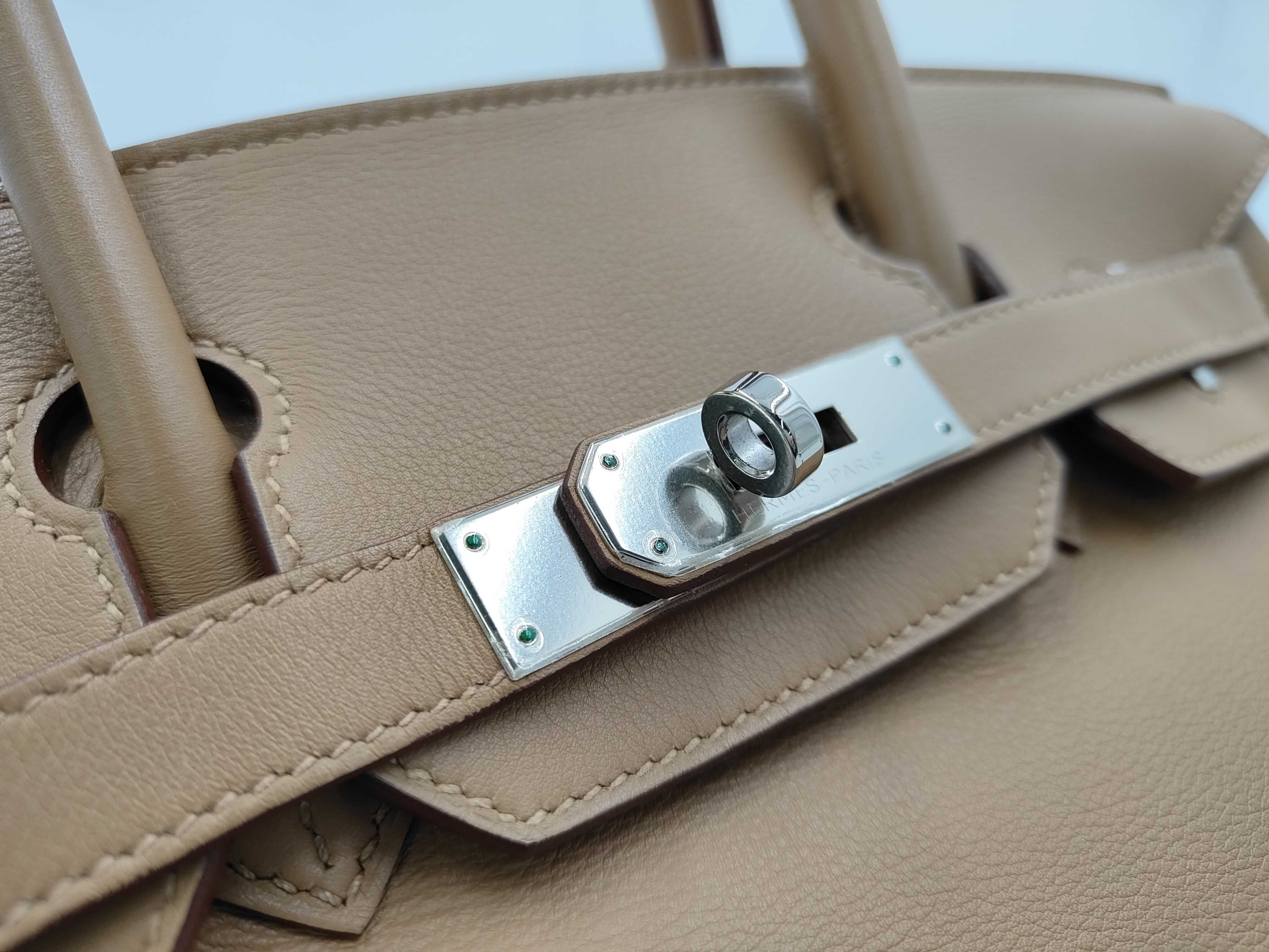 Birkin 30 Swift Biscuit N2010 Includes dust bag, padlock, key, and clochette. Handbag. — view 8