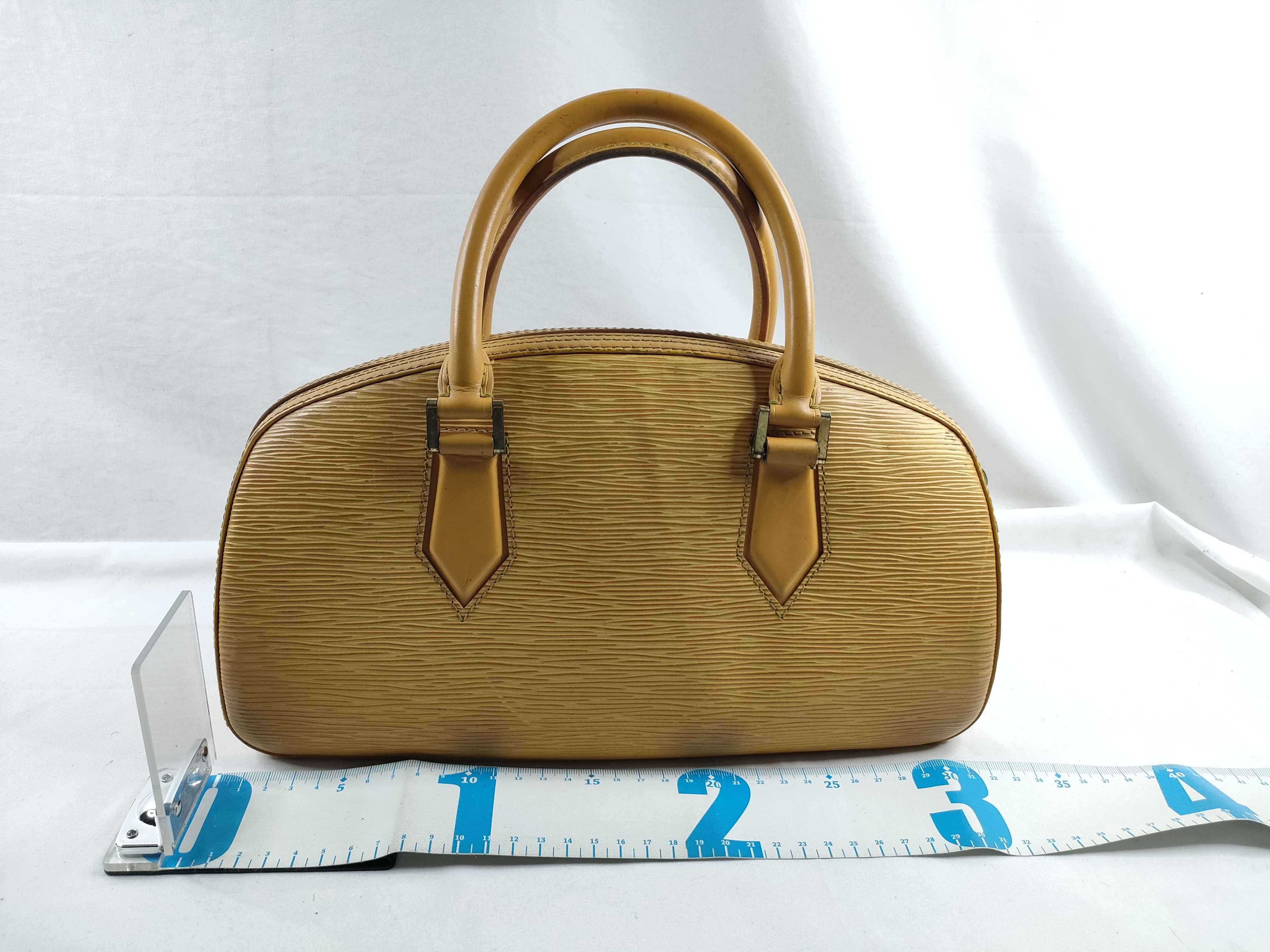 Epi Jasmine Epi Tassili Yellow Handbag — view 2
