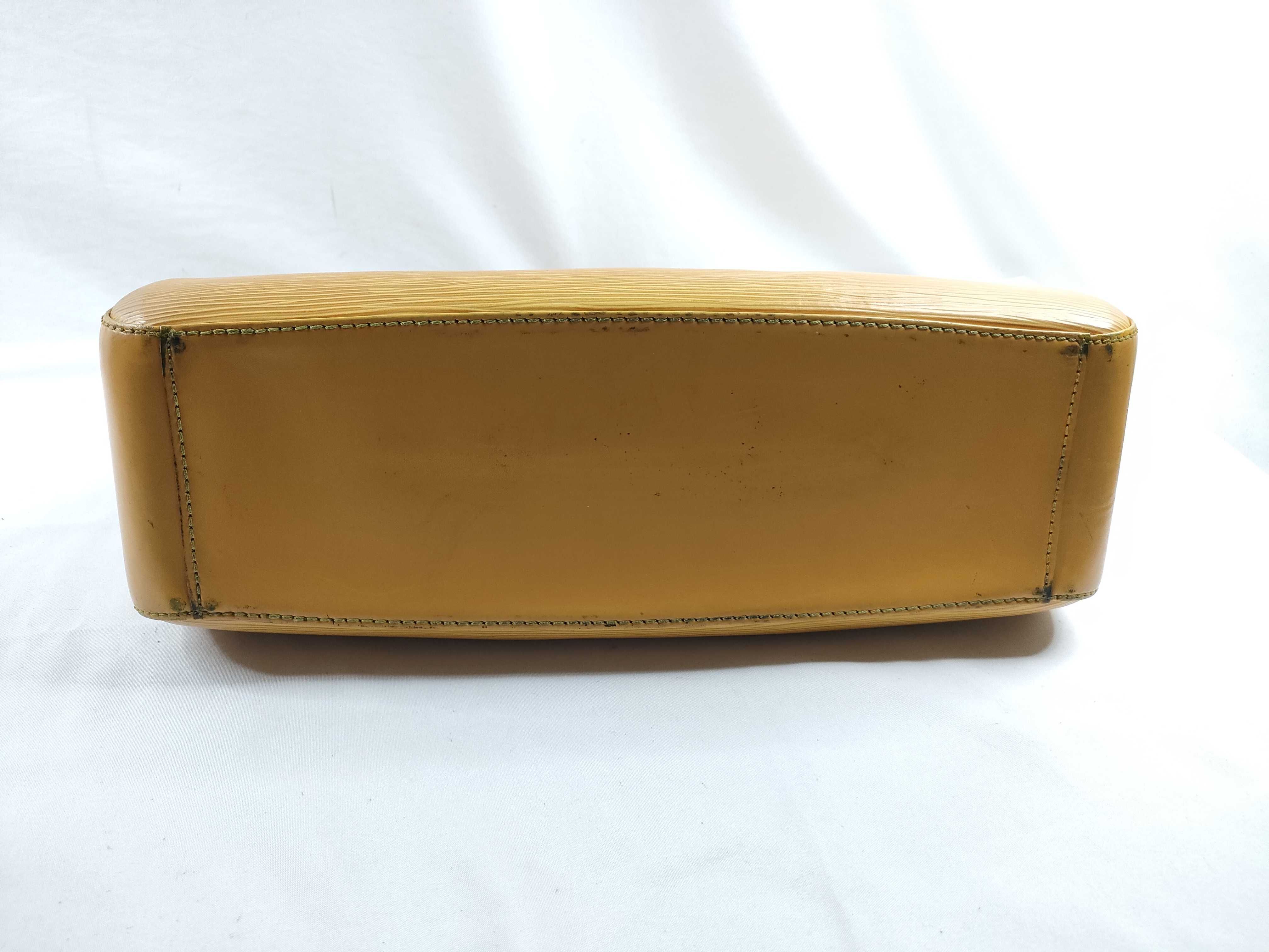 Epi Jasmine Epi Tassili Yellow Handbag — view 4
