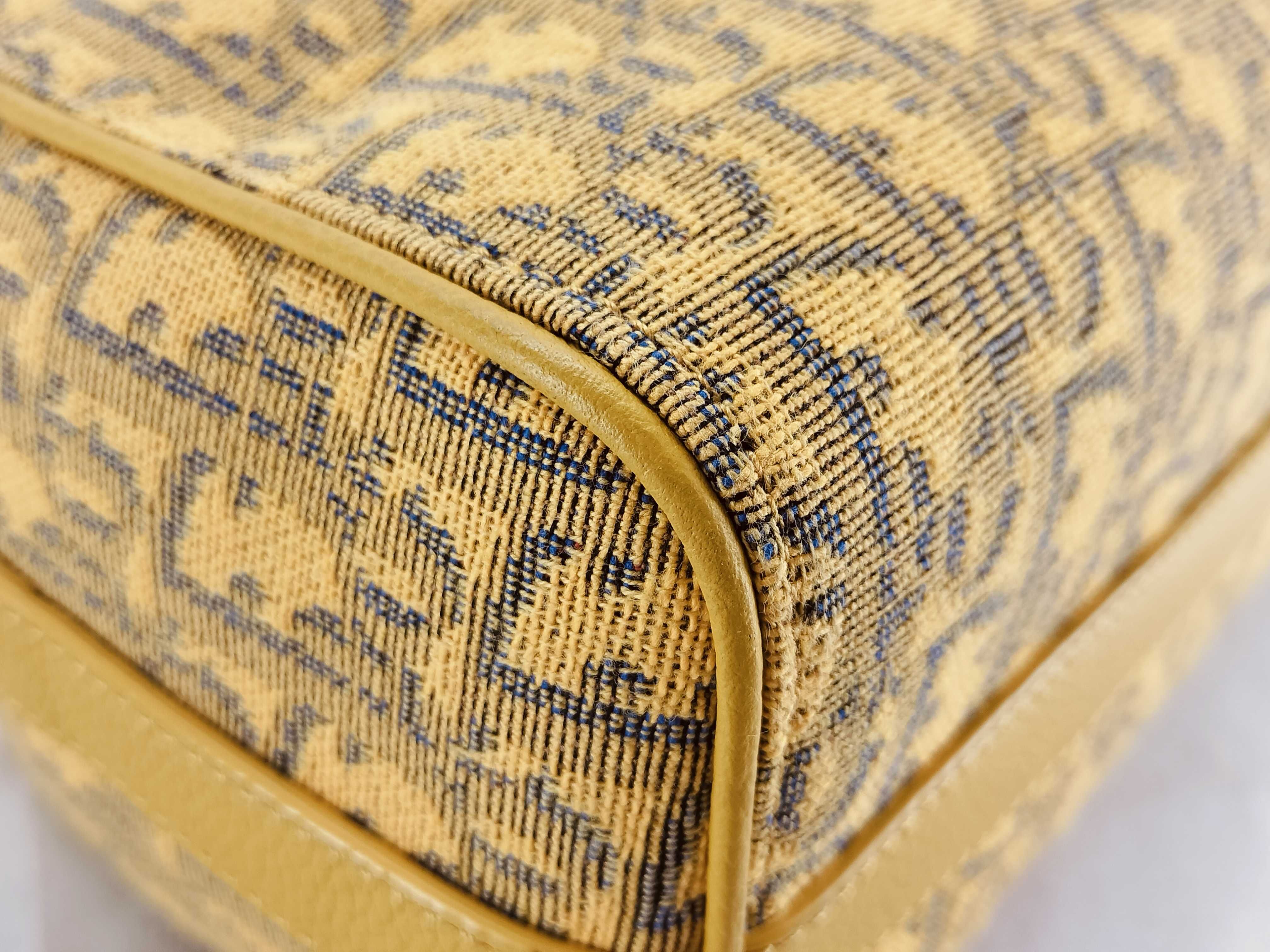 Trotter Dior Lango Oblique Canvas Shoulder Bag — view 6