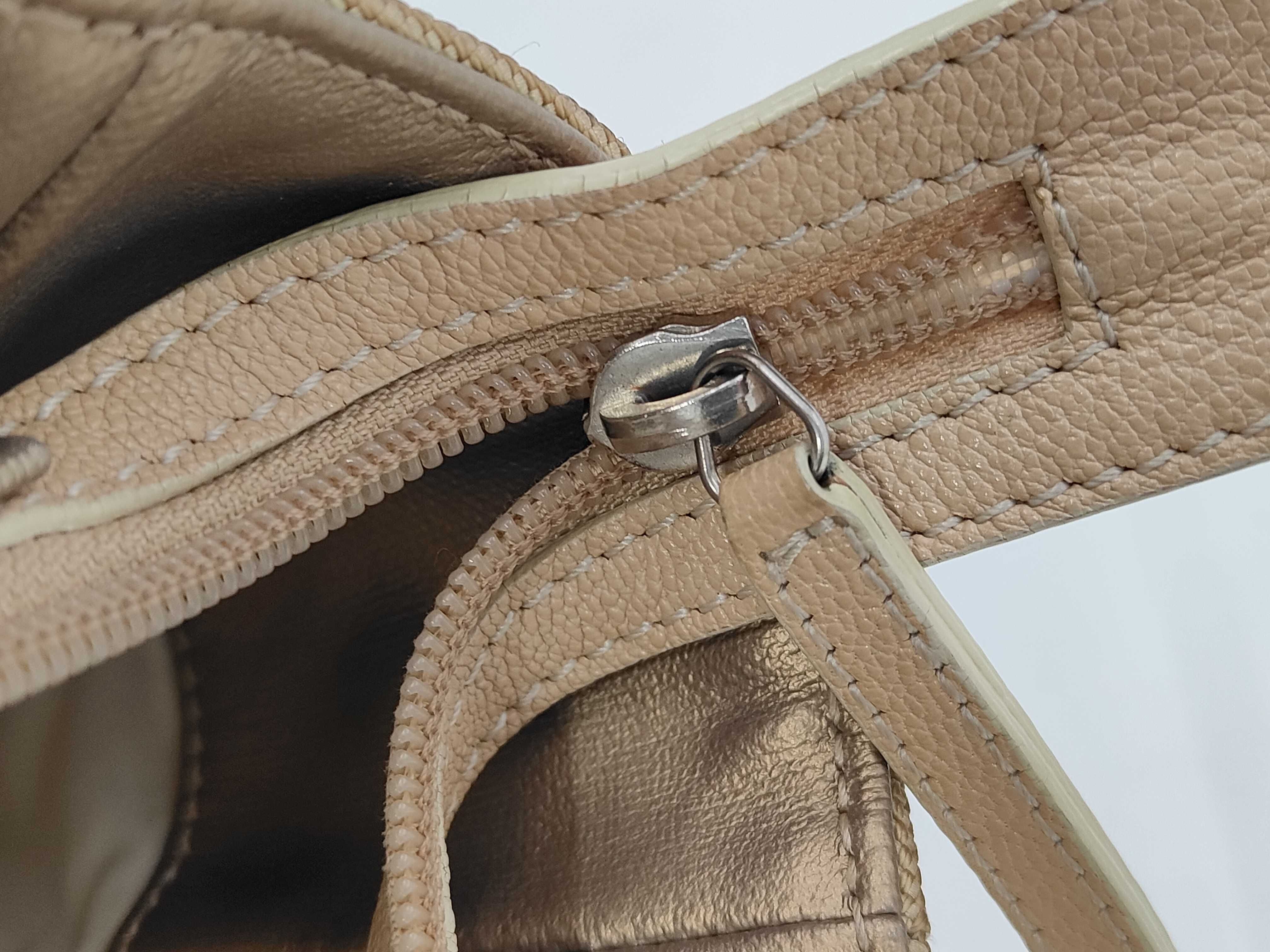 Paris Biarritz Leather Tote Bag (with original seal) — view 11