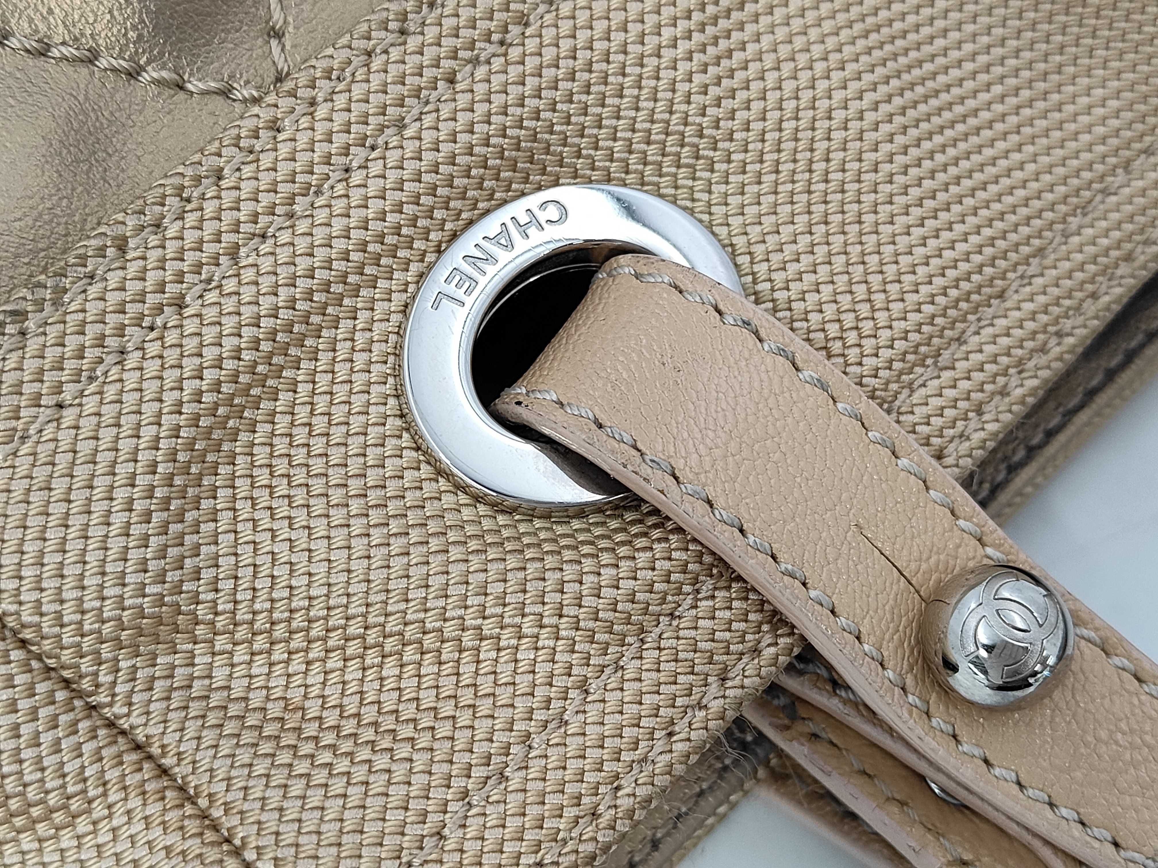 Paris Biarritz Leather Tote Bag (with original seal) — view 7