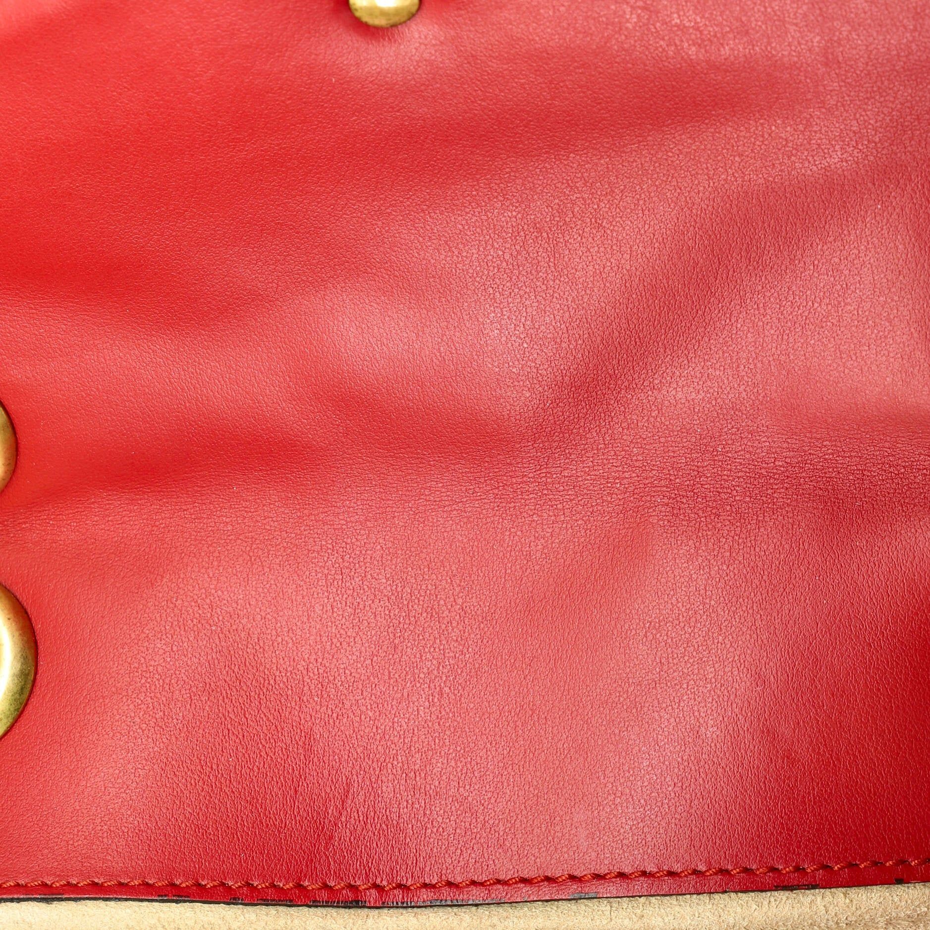 Gg Marmont Flap Bag Matelasse Leather Mini — view 6