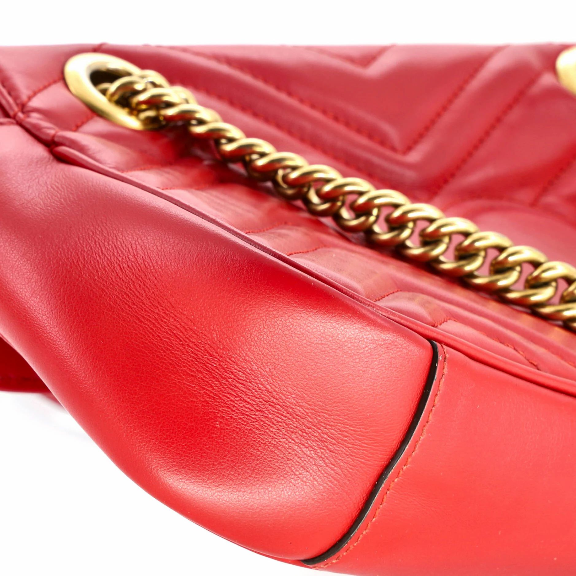 Gg Marmont Flap Bag Matelasse Leather Mini — view 7