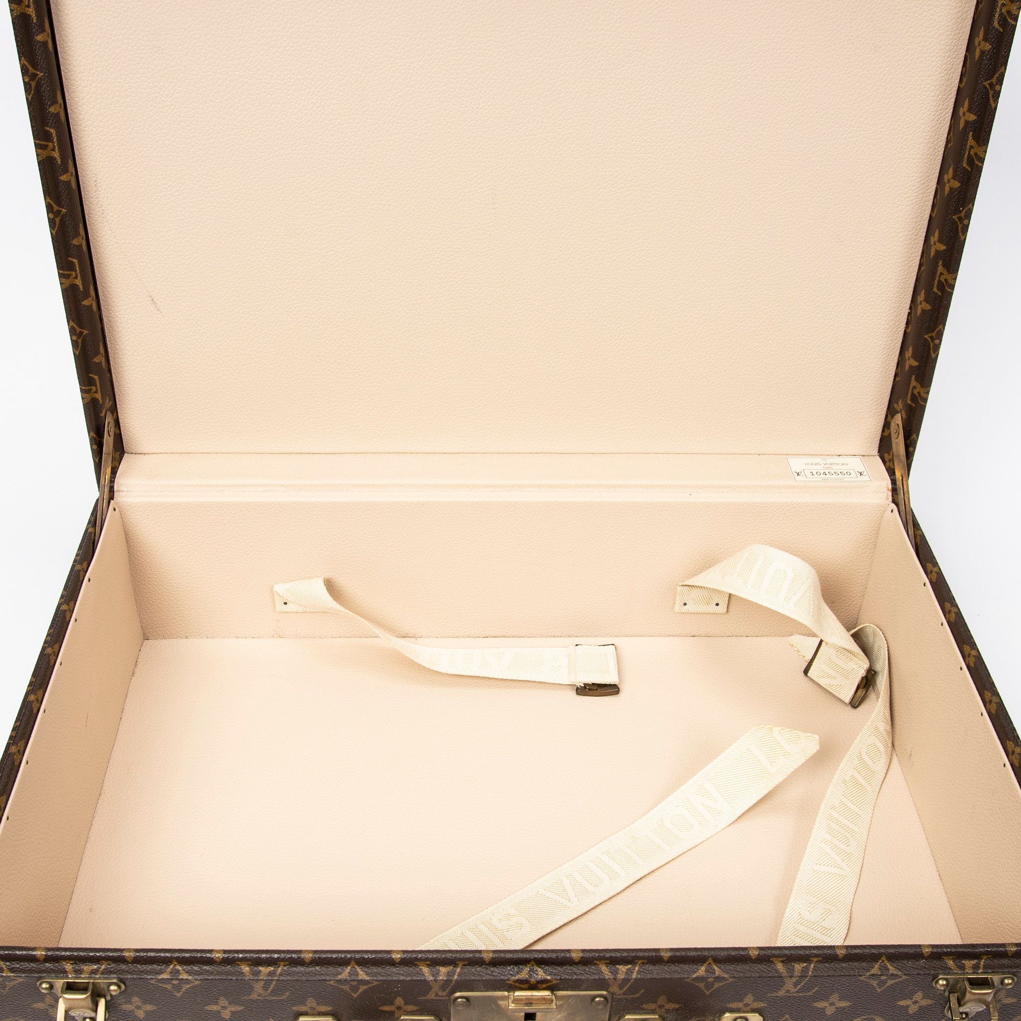 Bisten 55 Brown Monogram Canvas Golden Brass — view 9