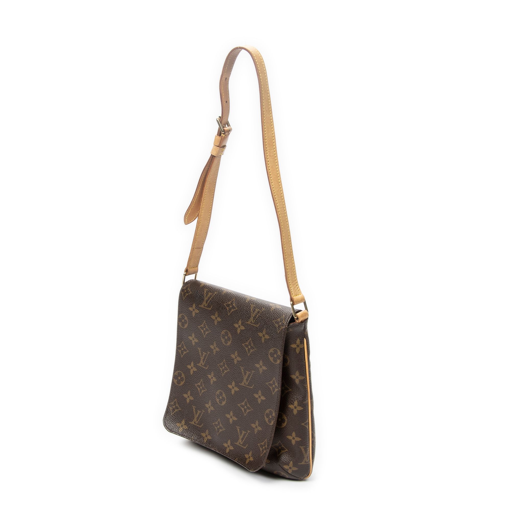 Musette Salsa Long Strap, Monogram — view 2