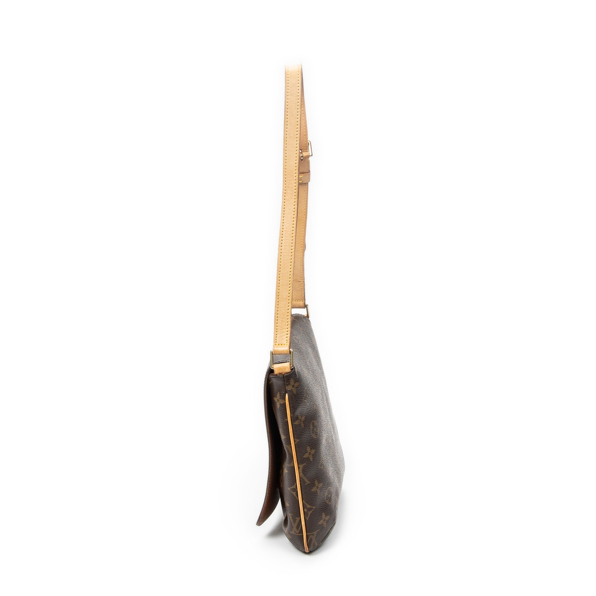 Musette Salsa Long Strap, Monogram — view 3