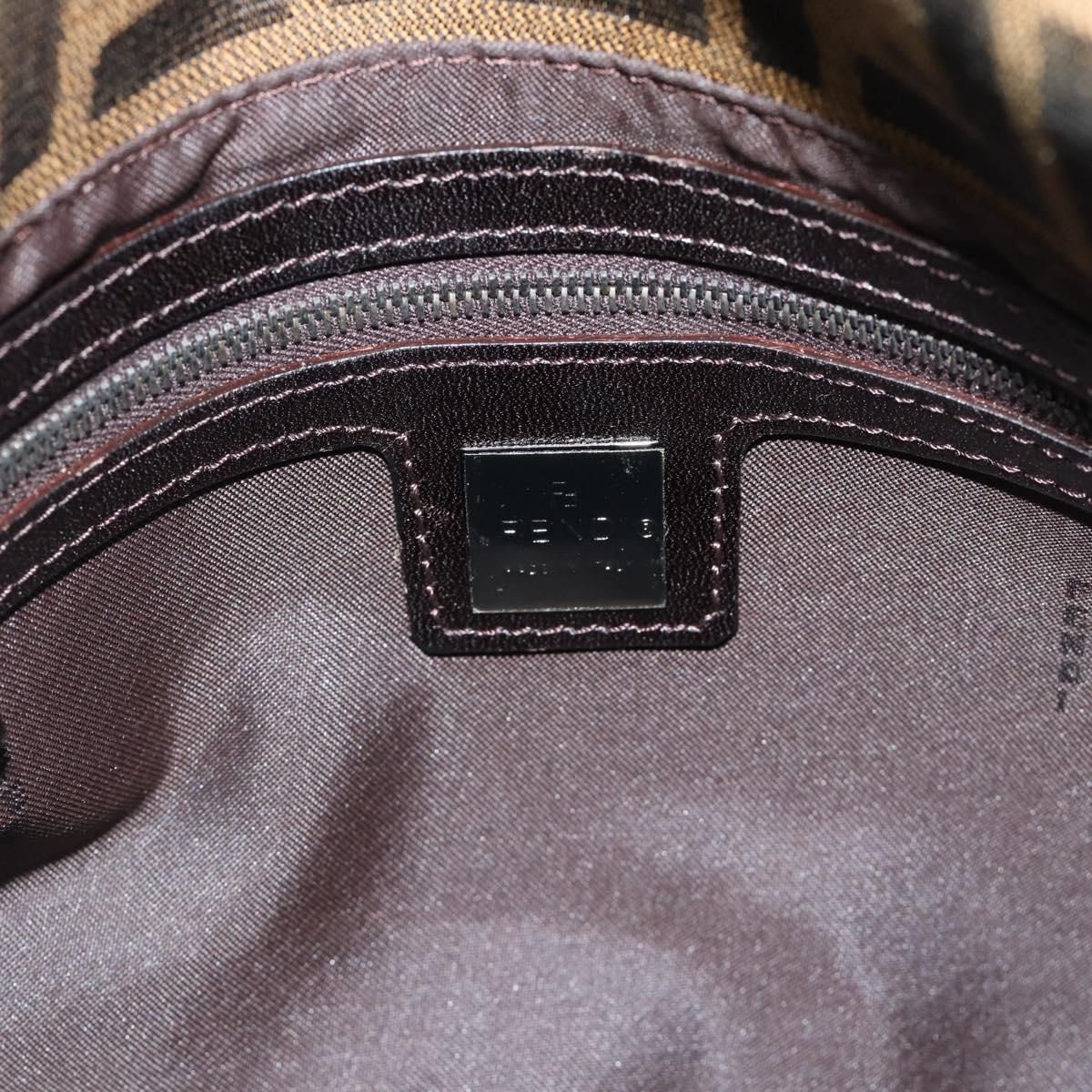 Mama Baguette Shoulder Bag Black Brown Auth, Black — view 17