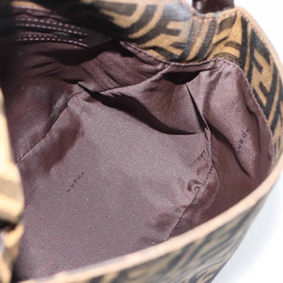 Mama Baguette Shoulder Bag Black Brown Auth, Black — view 18