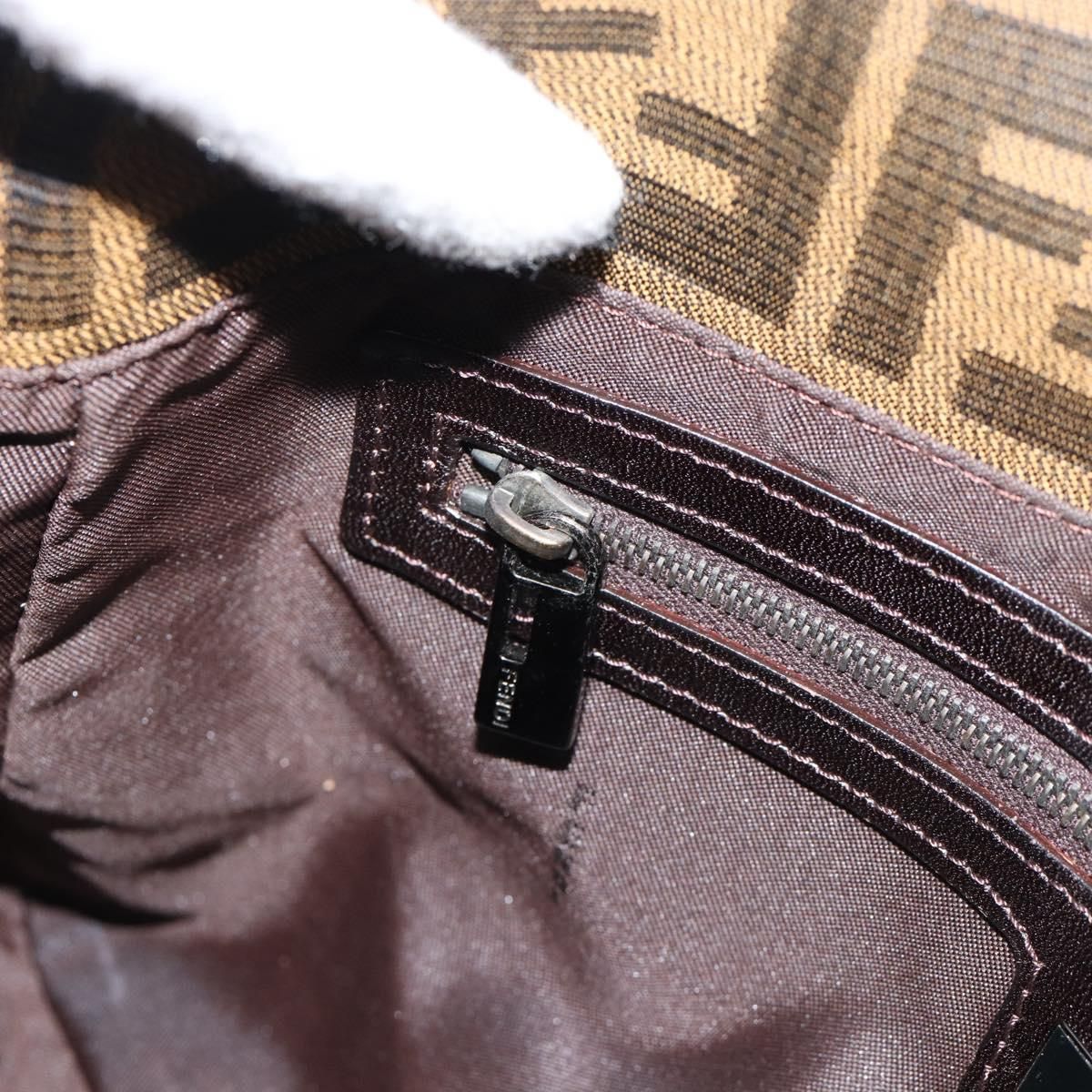 Mama Baguette Shoulder Bag Black Brown Auth, Black — view 20