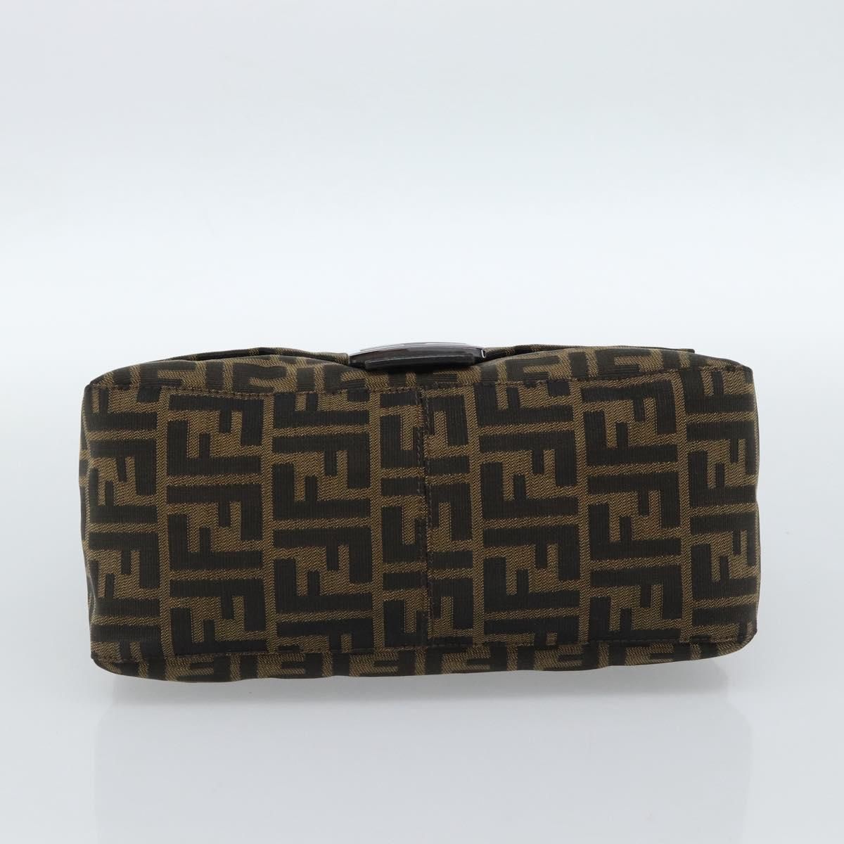 Mama Baguette Shoulder Bag Black Brown Auth, Black — view 5