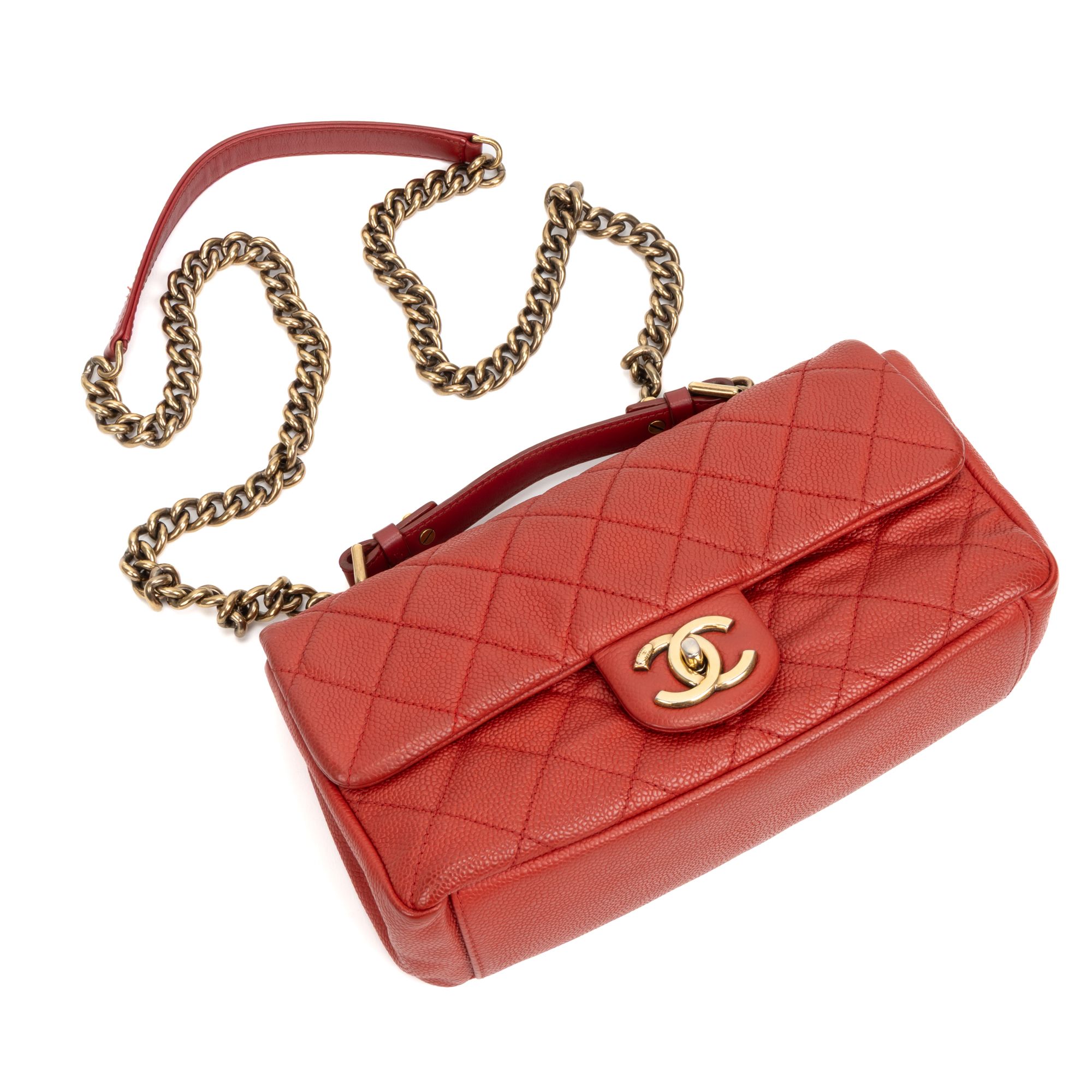 Urban Day Chain Flap  Caviar Quilted Leather — view 10
