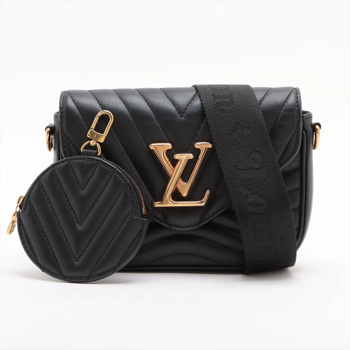 New Wave Multi Pochette, Calf Leather Quilted