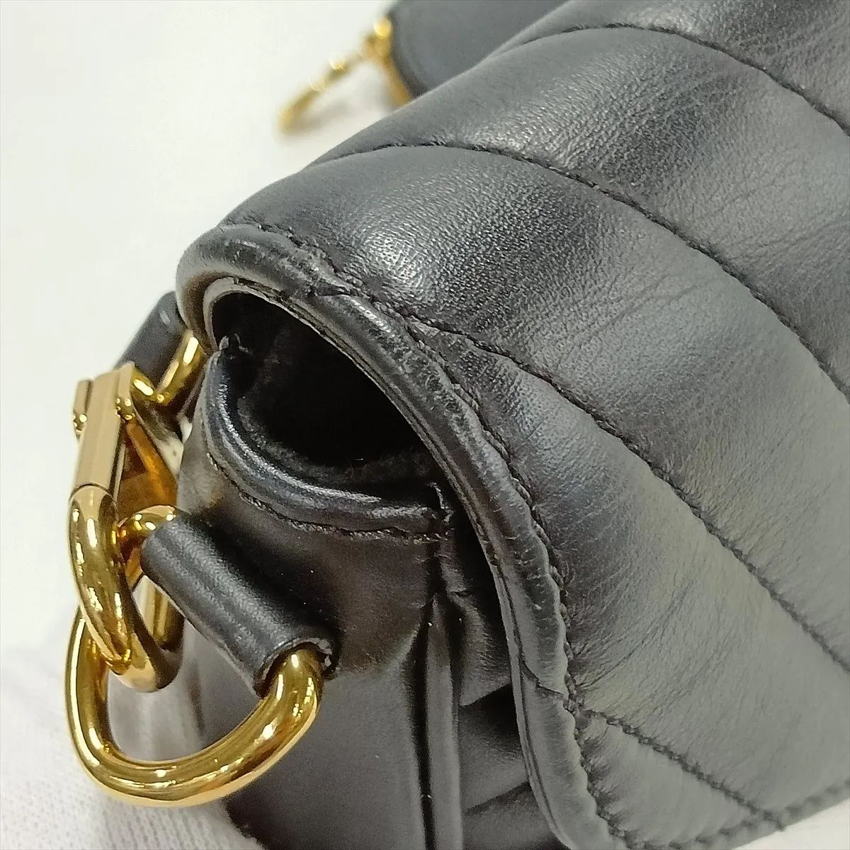 New Wave Multi Pochette, Calf Leather Quilted — view 10