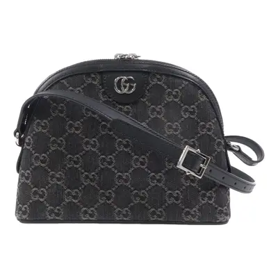 GG Denim Ophidia Dome Shoulder Bag