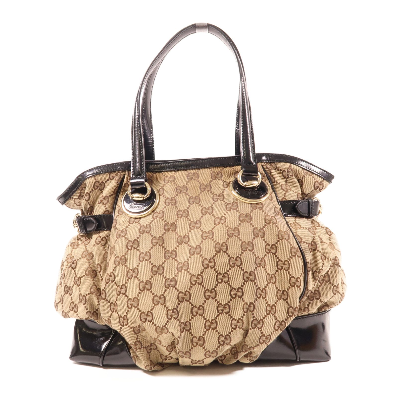 Full Moon Tote Bag, Brown — view 2