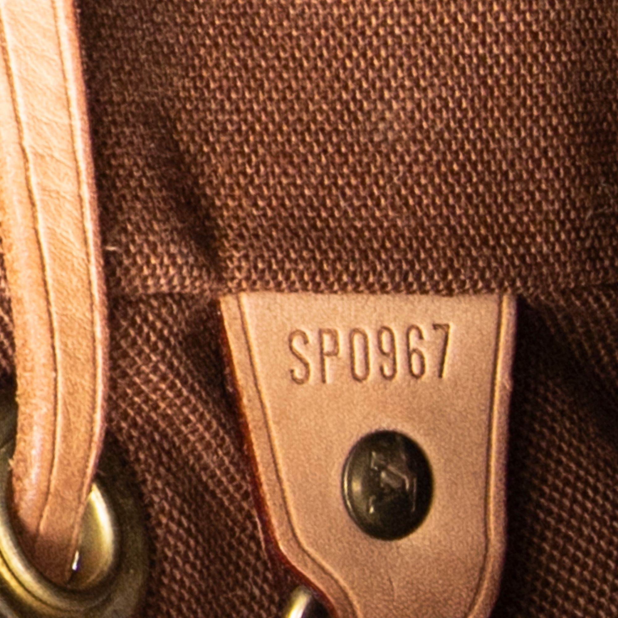 Montsouris MM Brown Monogram Canvas Golden Brass — view 11