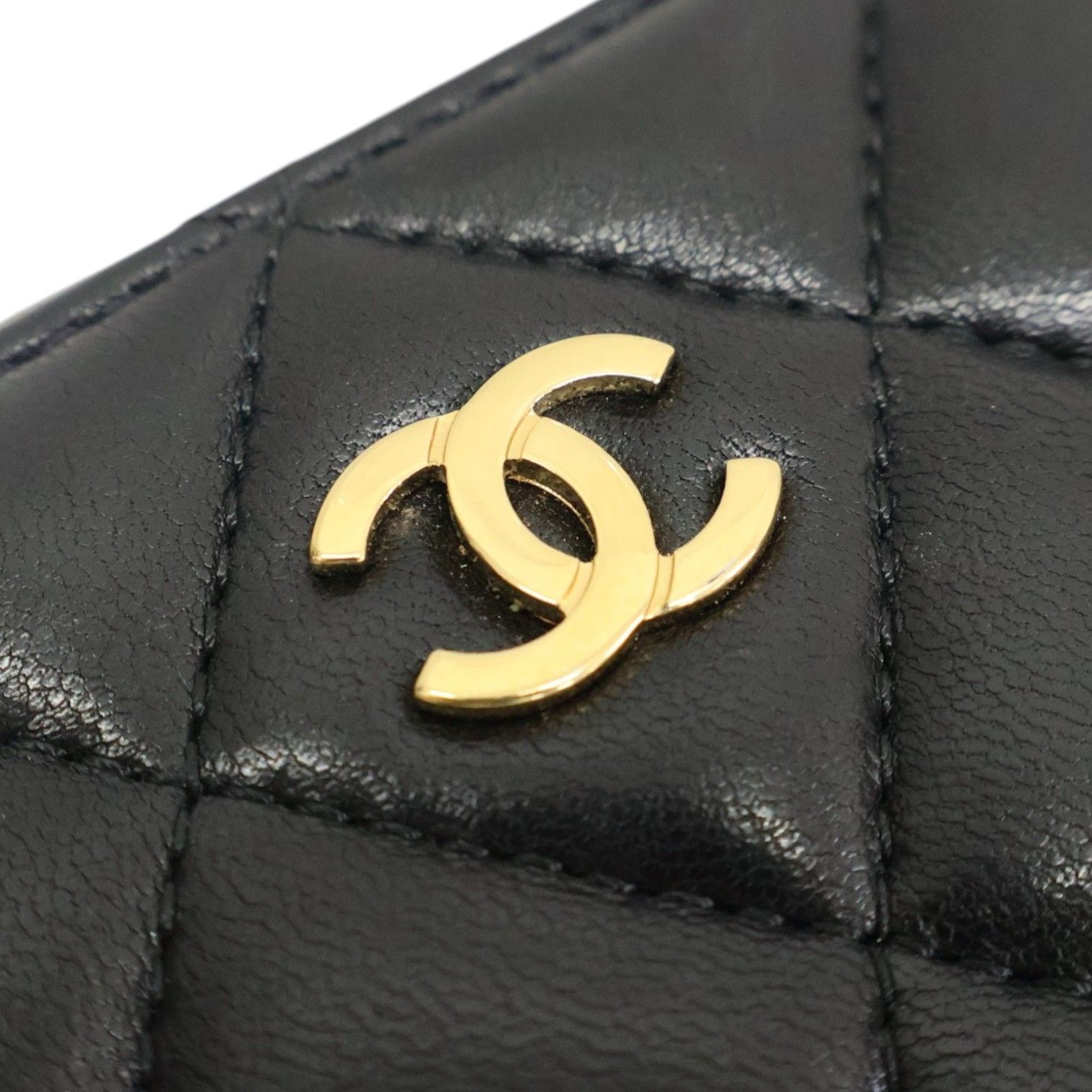 Lambskin Zippy Coin/Card Case w/Box-Dustbag — view 8