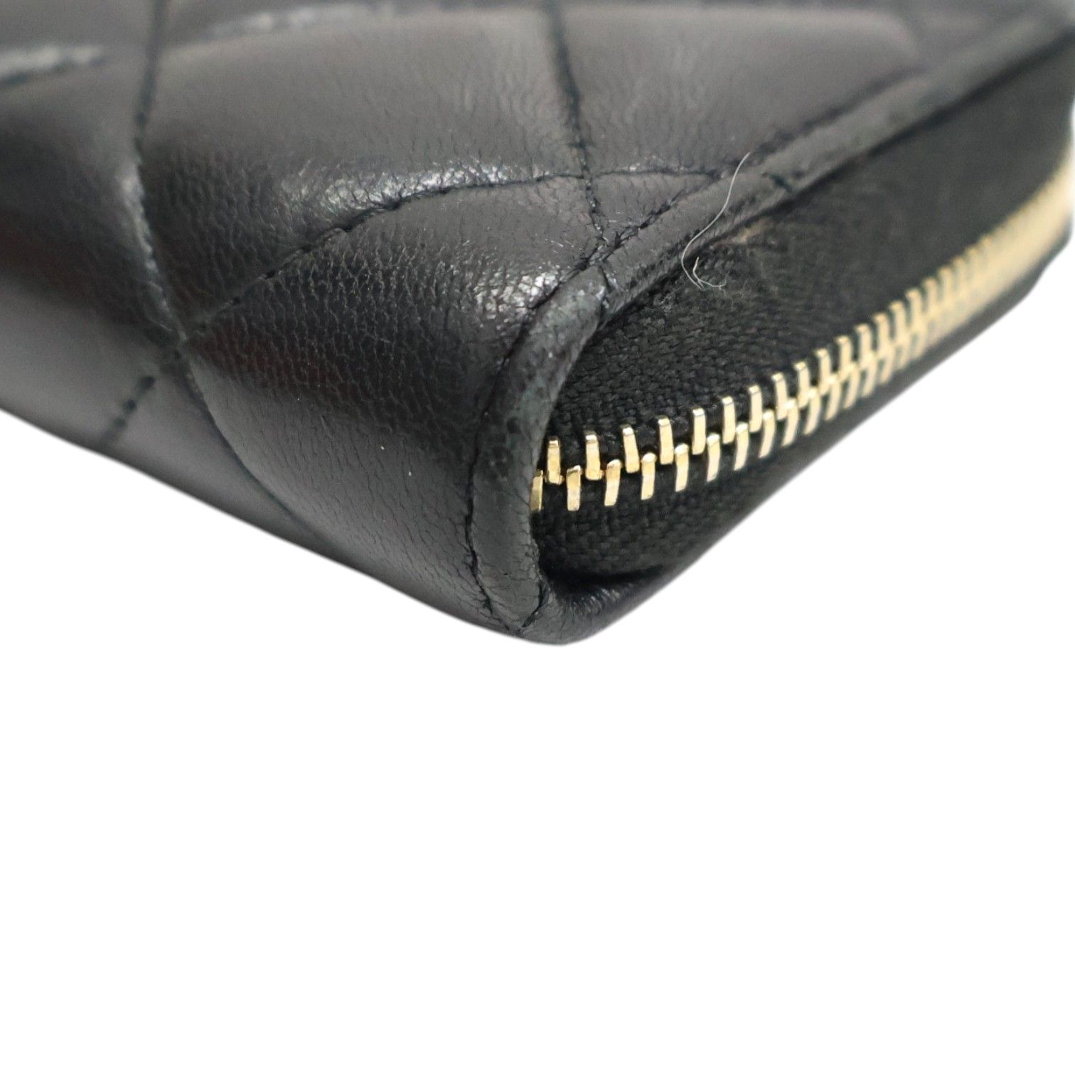 Lambskin Zippy Coin/Card Case w/Box-Dustbag — view 10