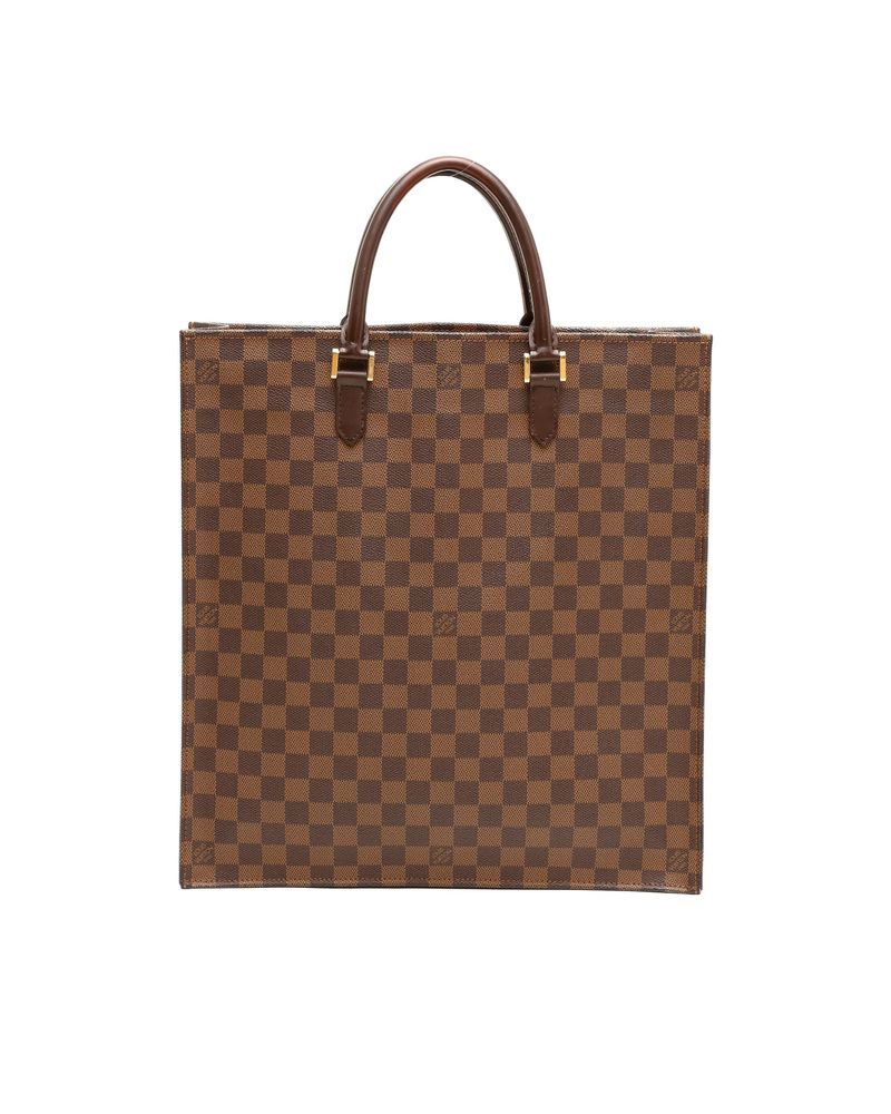 Damier Ebene Sac Plat Bag — view 2