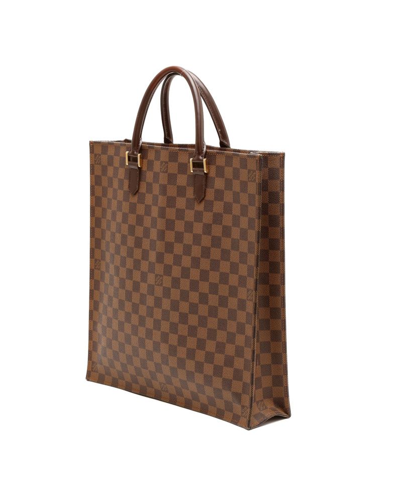 Damier Ebene Sac Plat Bag — view 3