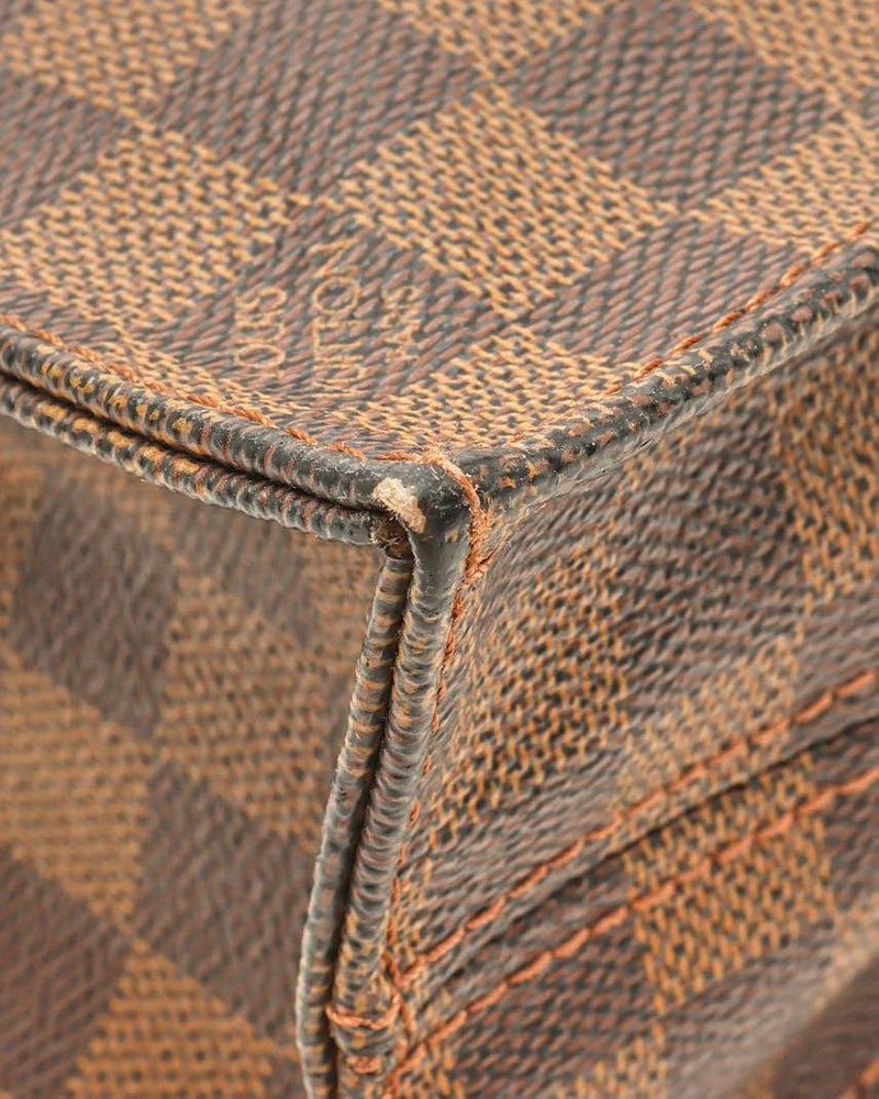 Damier Ebene Sac Plat Bag — view 7