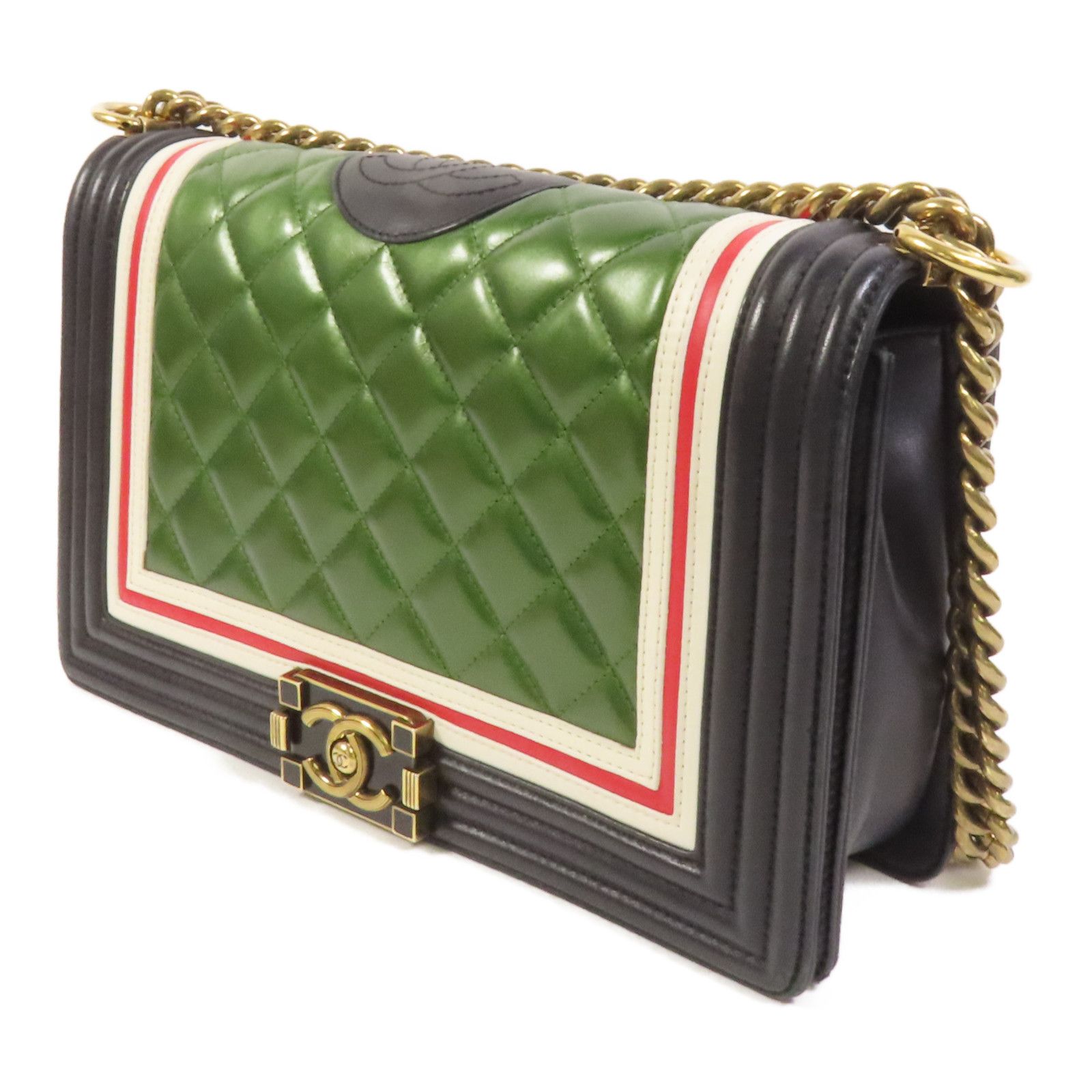 Crest East West Multi-Color Boy Flap Shoulder Bag — view 3
