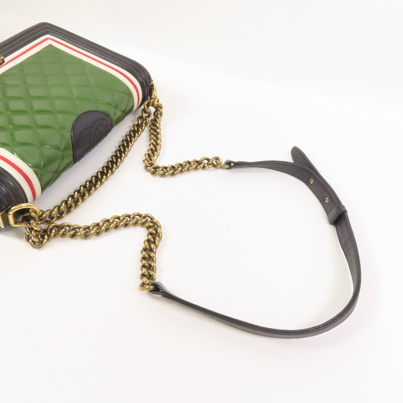 Crest East West Multi-Color Boy Flap Shoulder Bag — view 6