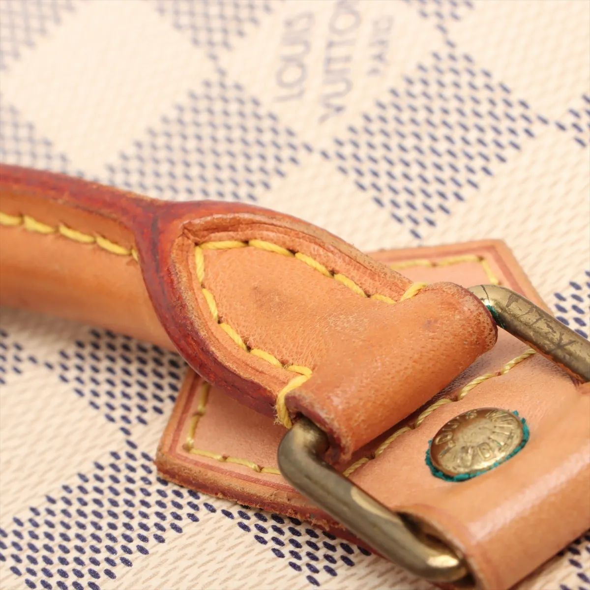 Damier Azur Speedy 30 w/Lock & 2 Keys — view 12