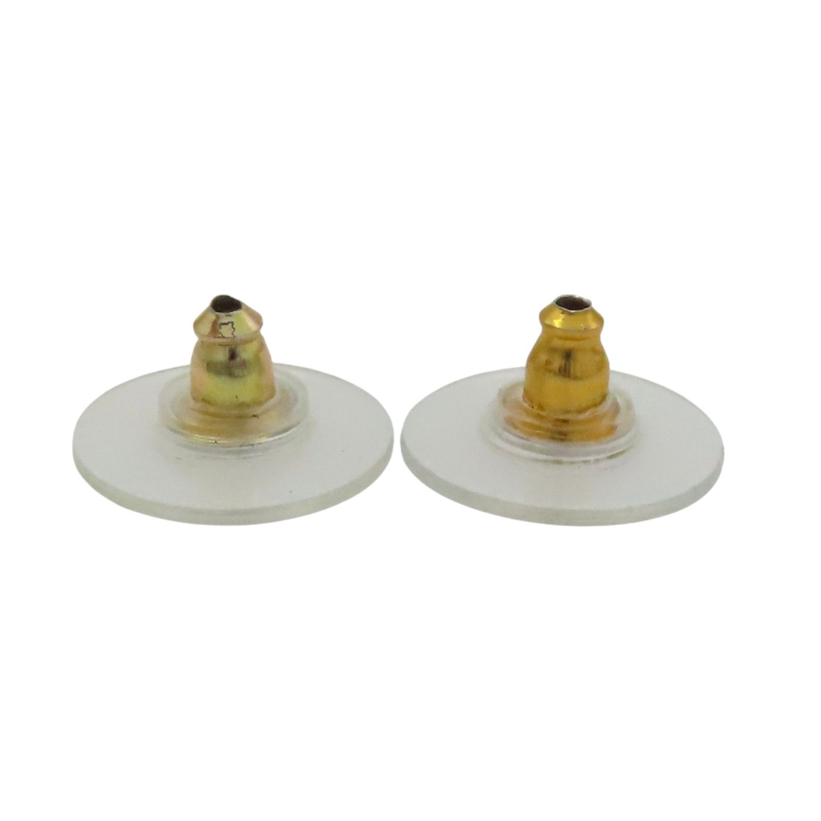 Pearl and Resin CC Logo Pierced Earrings A16 — view 5