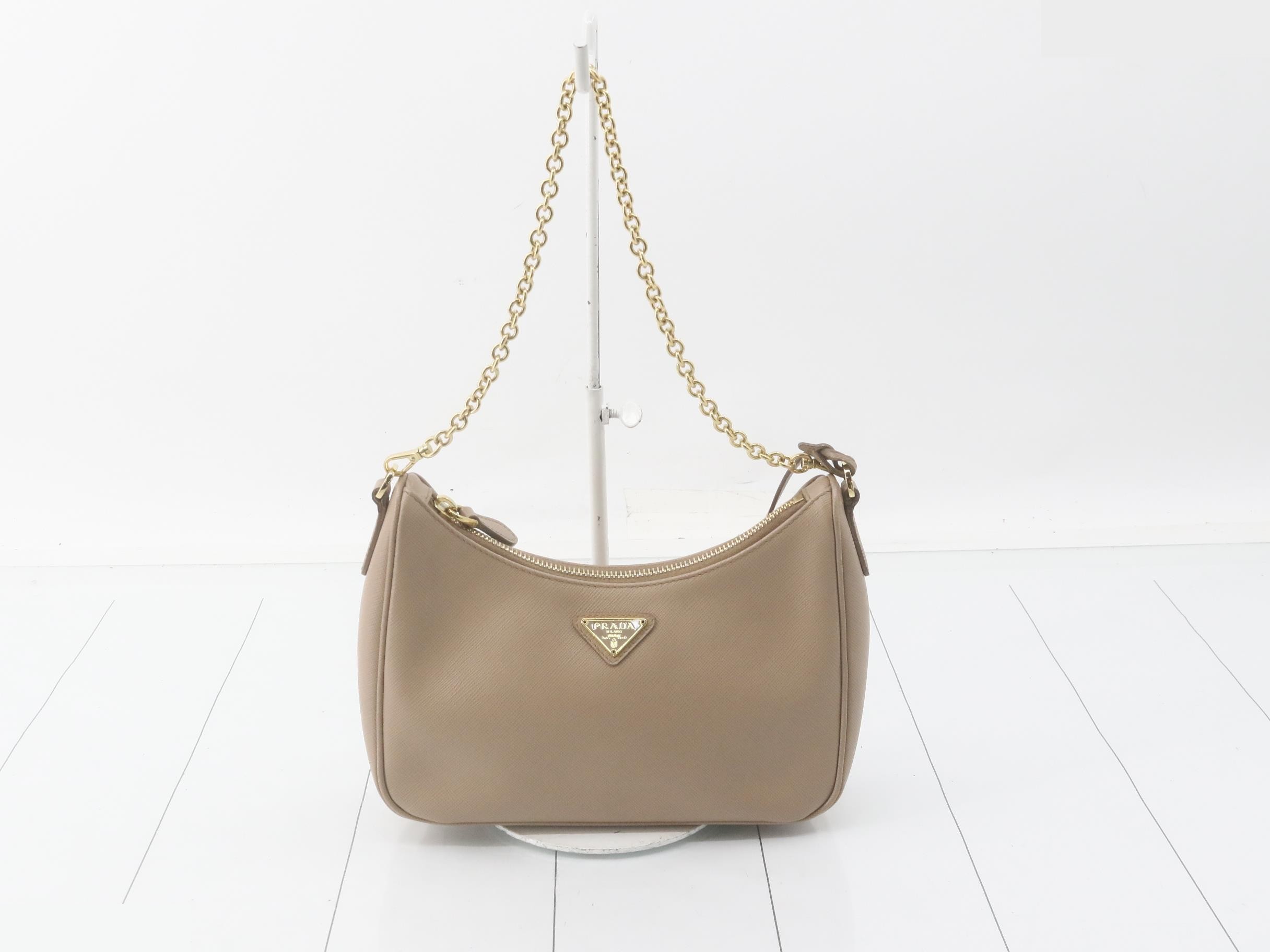 Re-Edition 2005 Saffiano leather shoulder bag
