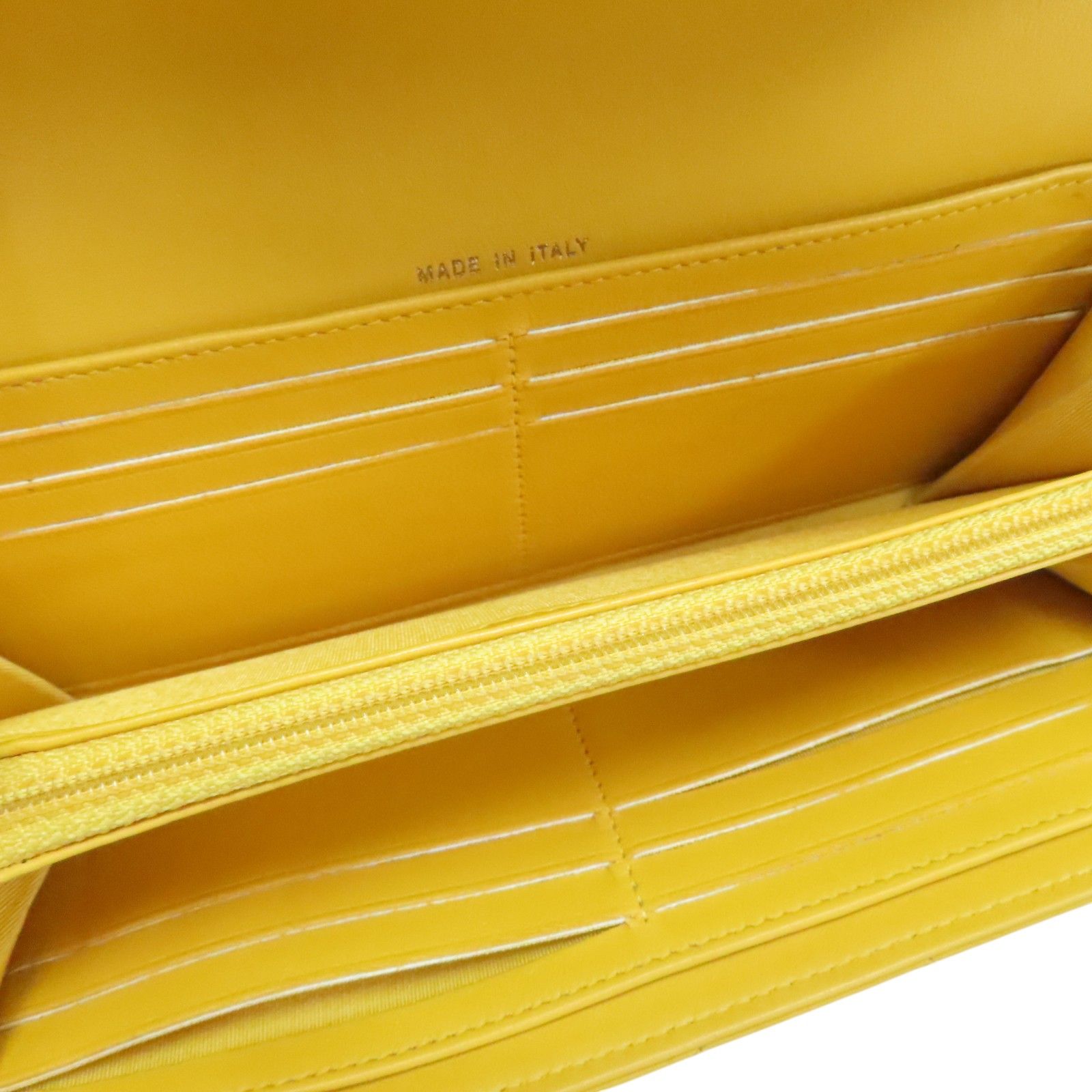 Lambskin Boy Flap Long Wallet (No Card) — view 4