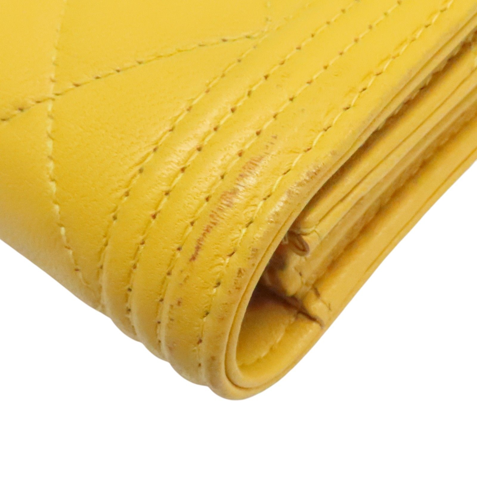 Lambskin Boy Flap Long Wallet (No Card) — view 10