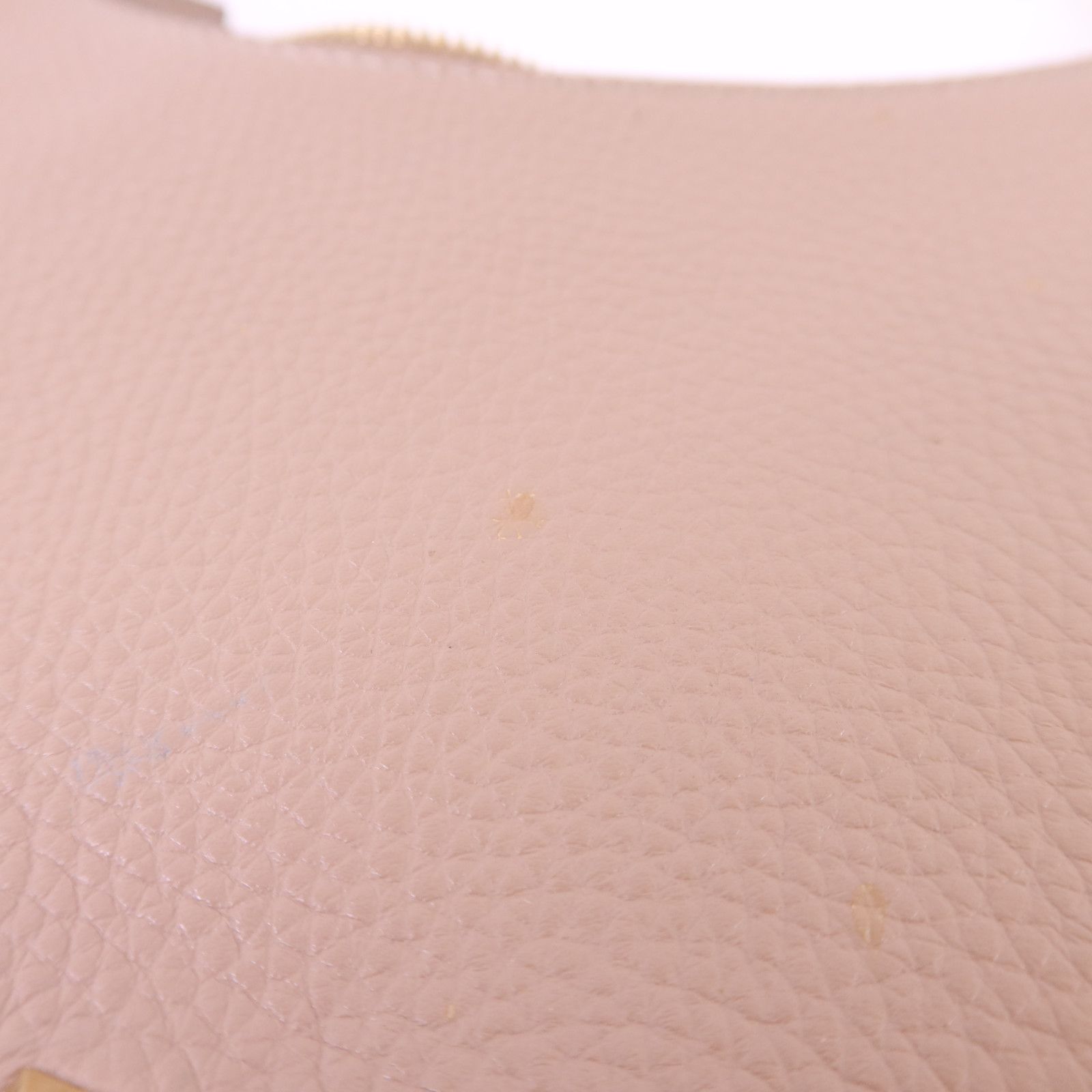 Leather Mini Rockstud Hobo Bag, Pink — view 14