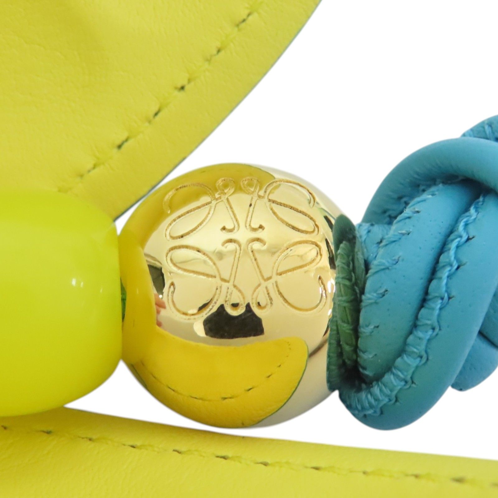 Leather Bean Bag Charm — view 3